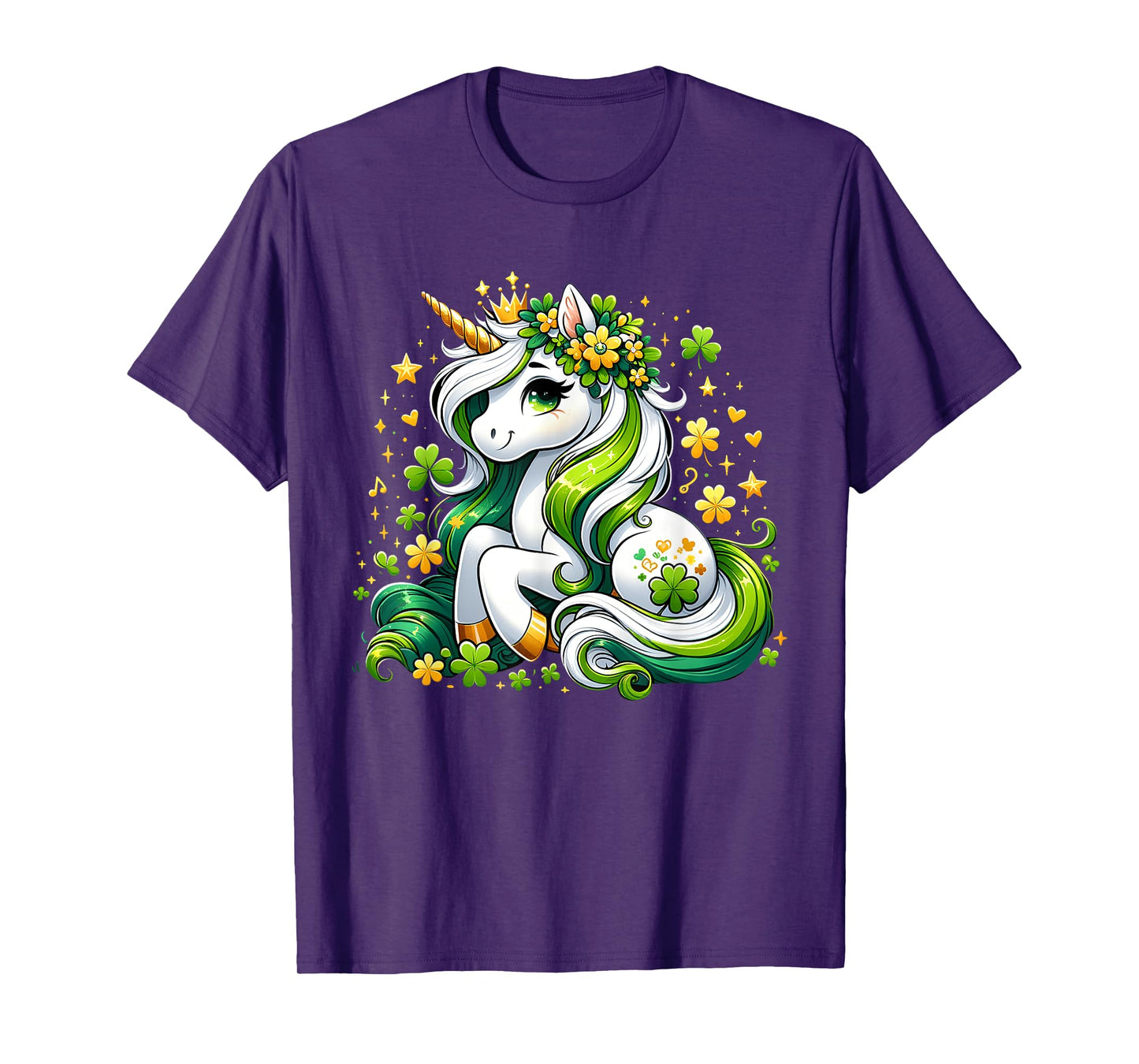 Lepricorn Unicorn St Patricks Day Cute Saint Pattys Unicorn T-Shirt
