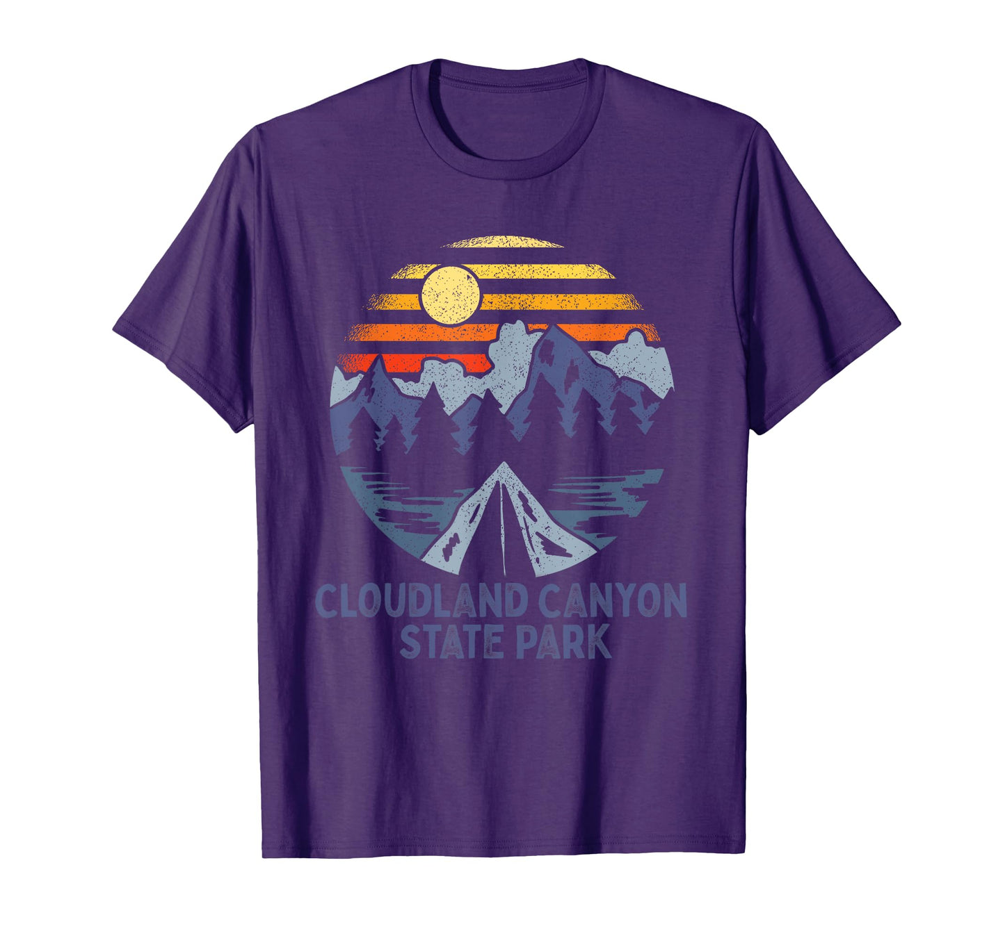 Cloudland Canyon State Park Georgia GA Blue Ridge Mountains T-Shirt