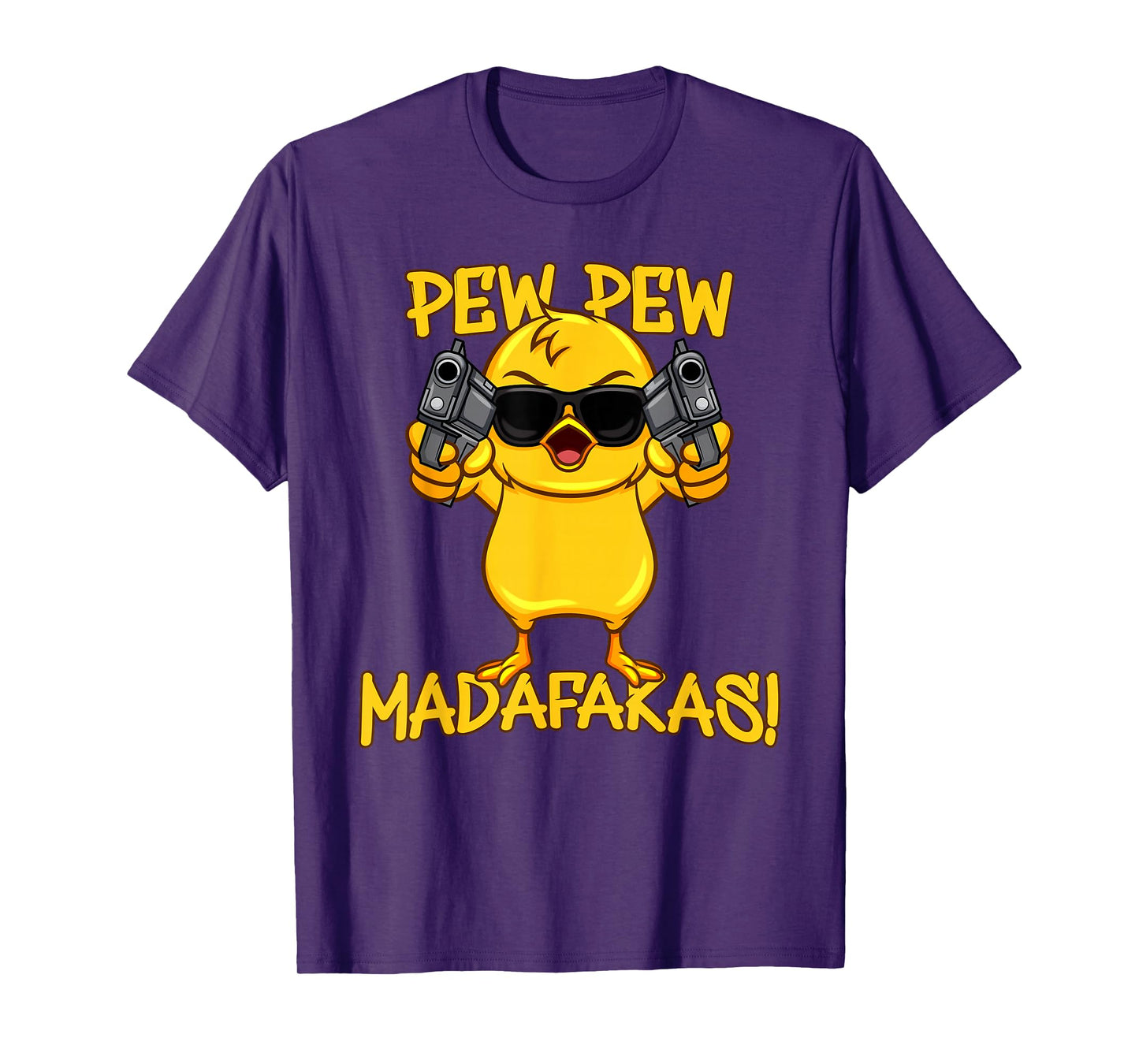 Funny Chicken Rooster Gun Farmer Saying T-Shirt