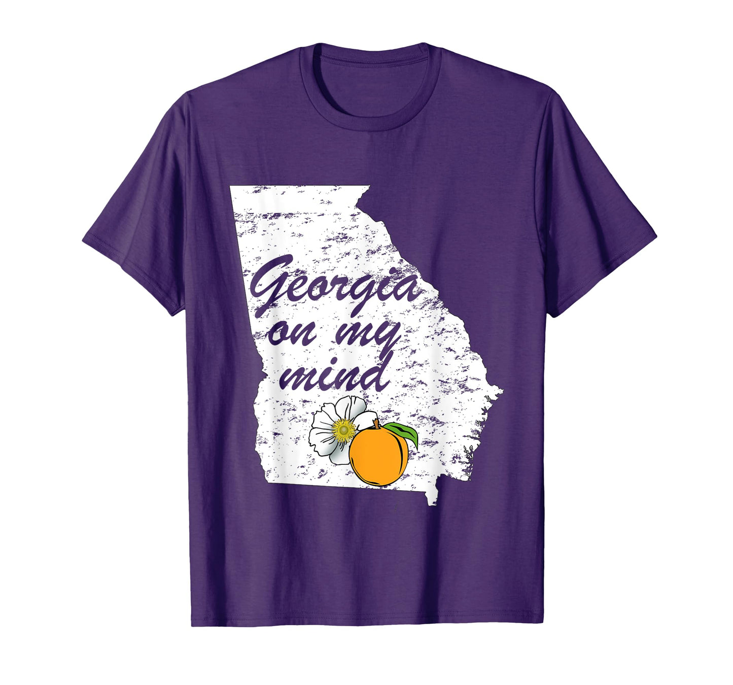 Georgia On My Mind T-Shirt Atlanta Peach State Southern T-Shirt