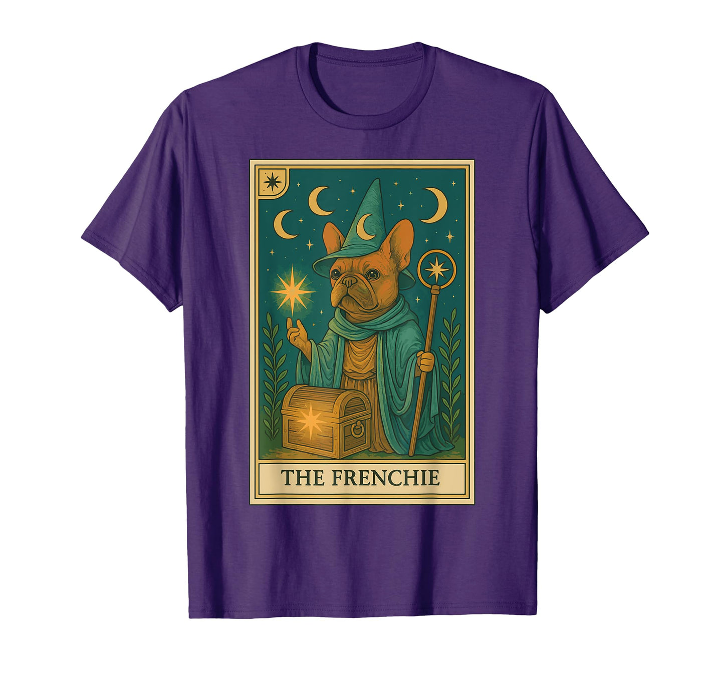 The Frenchie Tarot Card T-Shirt