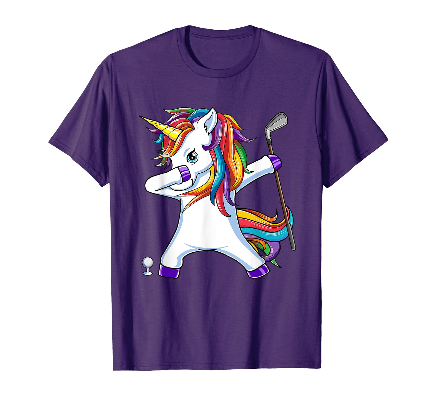 Dabbing Unicorn Golf - Golfing Golfer Girl Gift T-Shirt