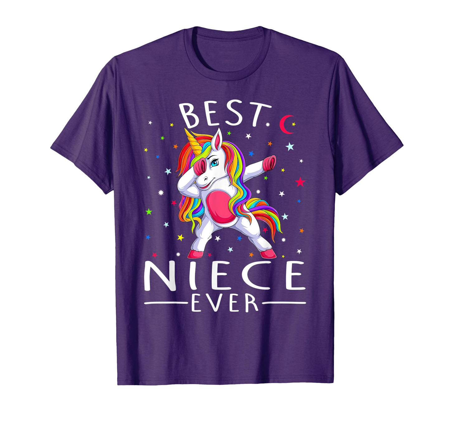 Best Niece Ever Dabbing Unicorn T-Shirt