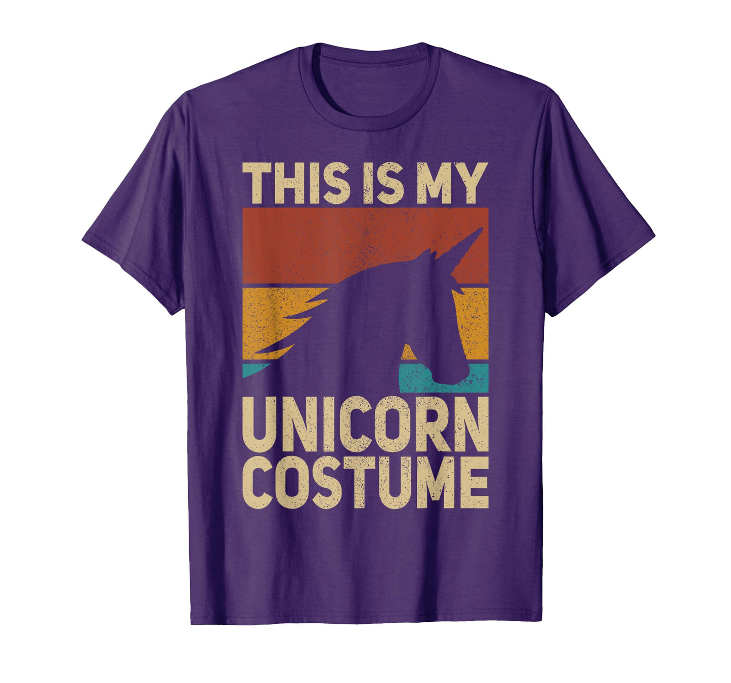 Unicorn Costume Retro Unicorn Outfit Men Women Kids Unicorn T-Shirt