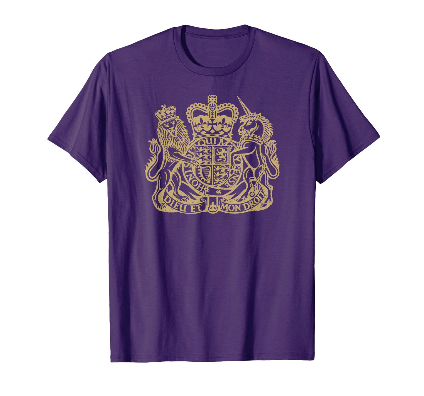 UNITED KINGDOM UK COAT OF ARMS LION AND UNICORN SYMBOL T-Shirt