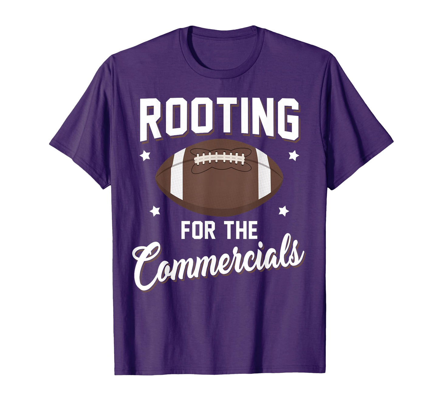 Rooting For The Commercials T-Shirt Football Players Shirt T-Shirt