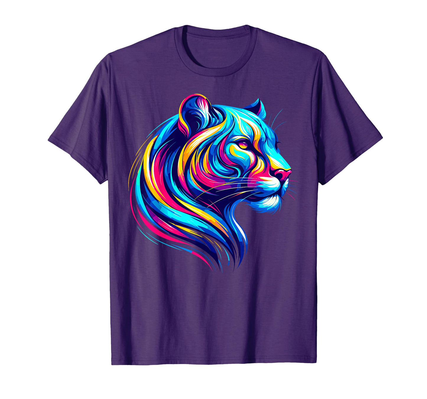 Colorful Puma Animal T-Shirt