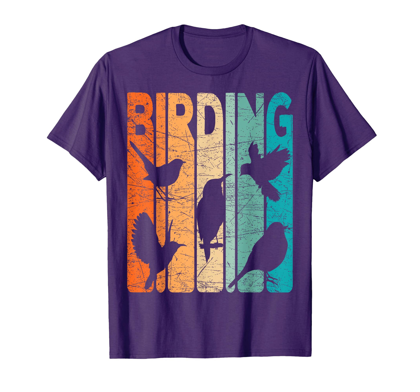 Birding Vintage Birdwatching Retro Birdwatcher T-Shirt