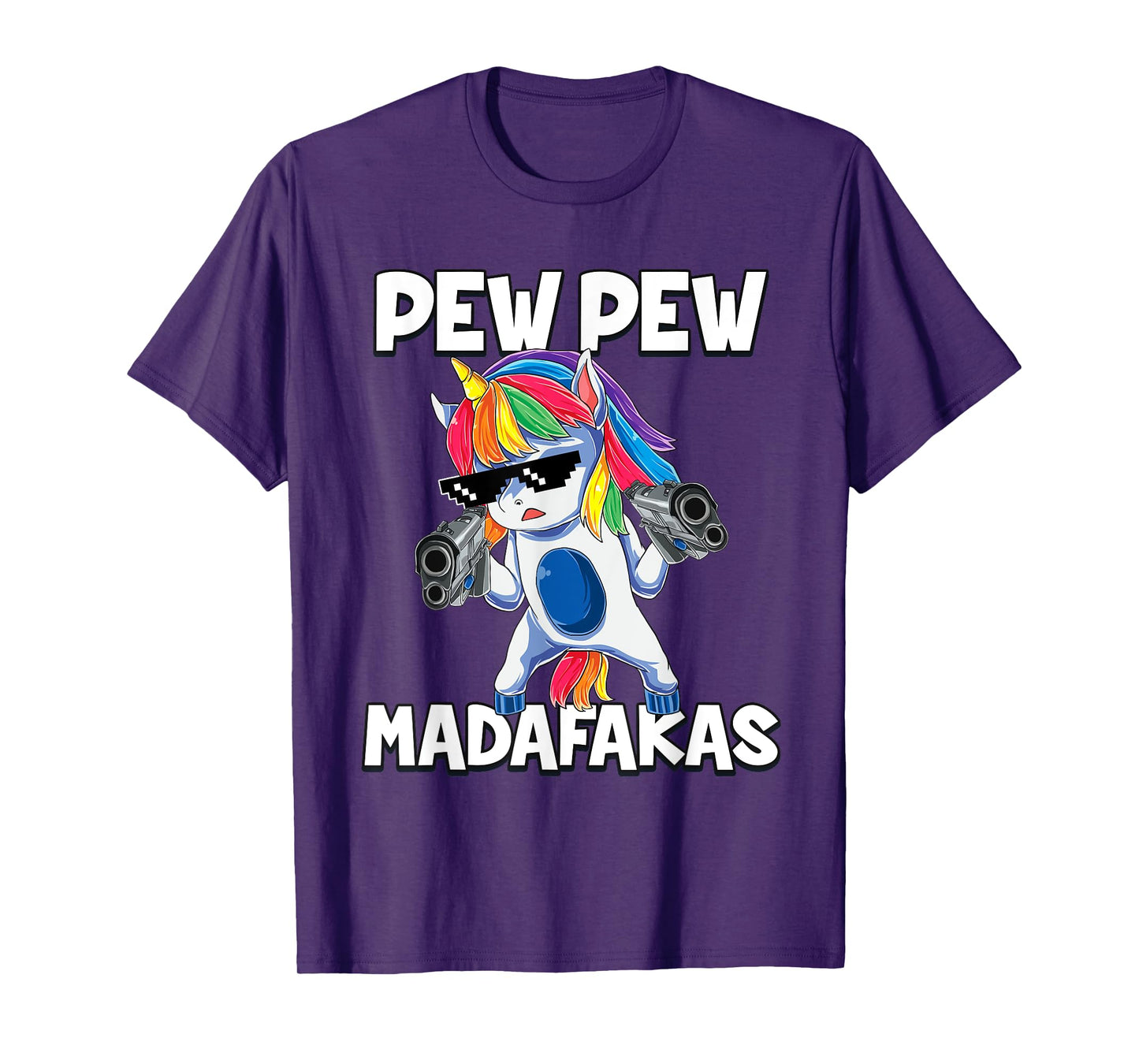 Pew Pew Madafakas Unicorn T-Shirt