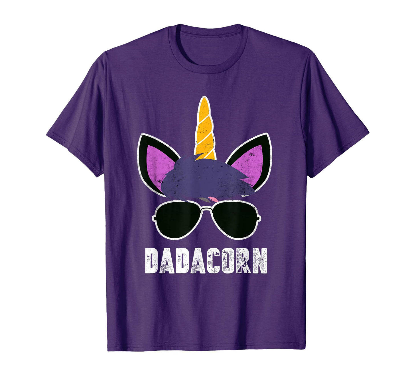 Dadacorn Unicorn Dad Father's Day Unicorn Daddy T-Shirt