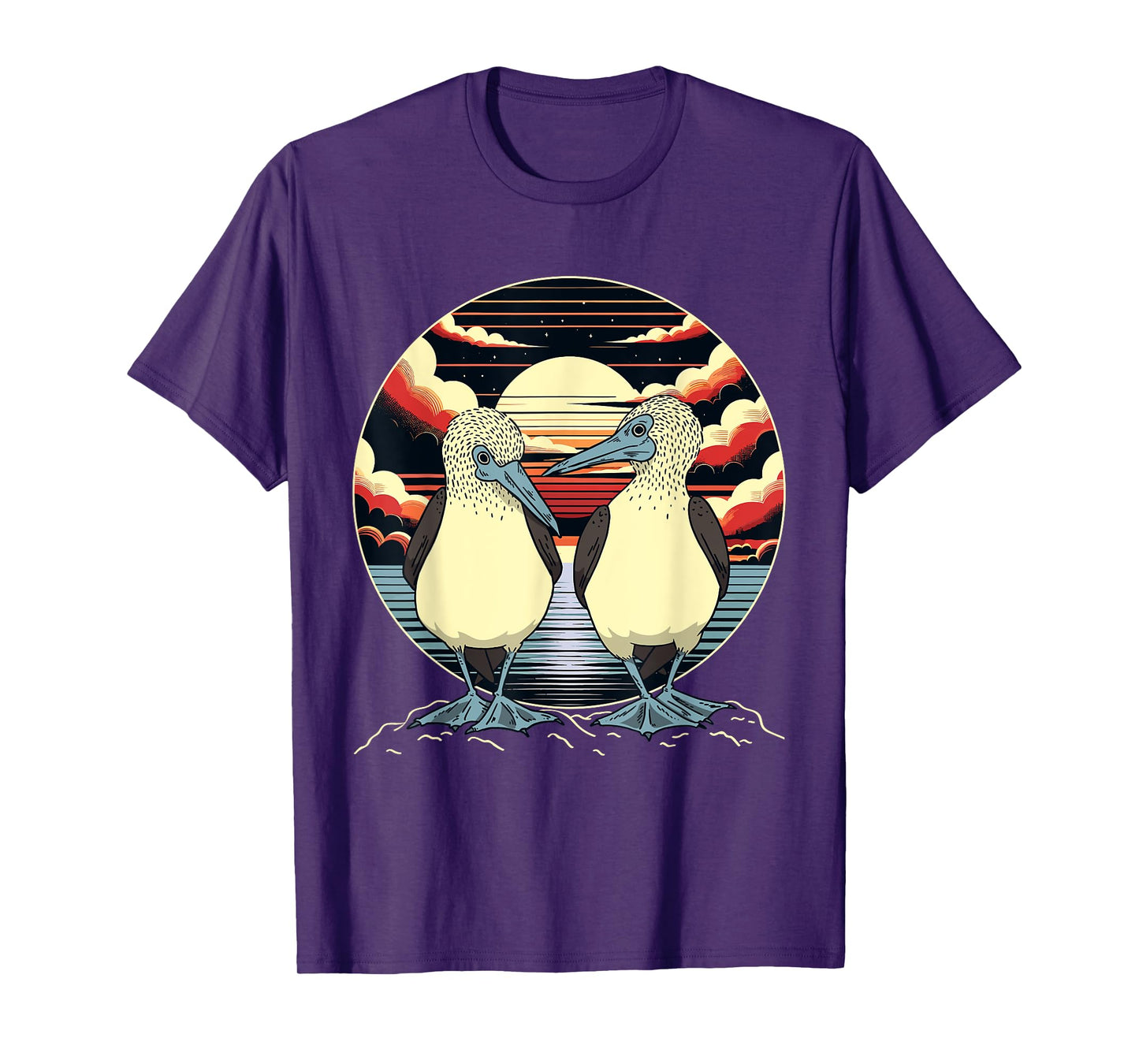 Seabirds Blue-footed Booby Galapagos Bird T-Shirt