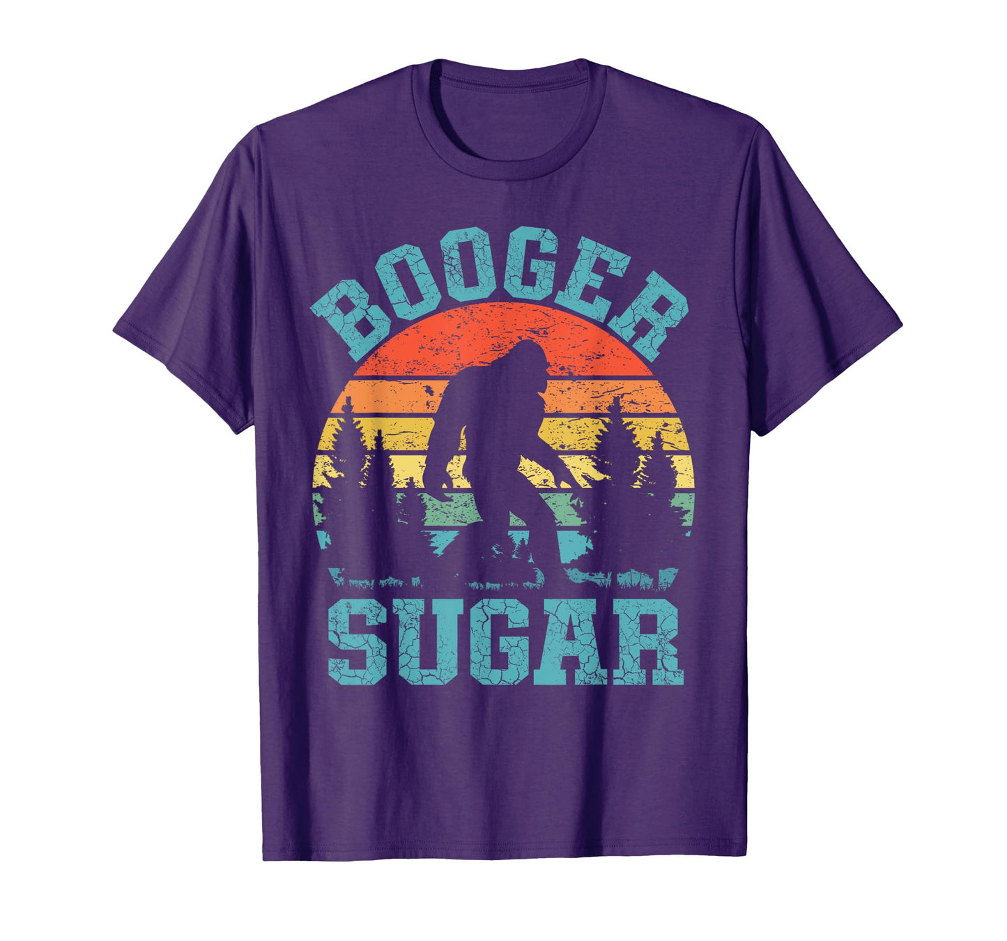 Booger Sugar Sasquatch Yeti Funny Adult Meme T-Shirt