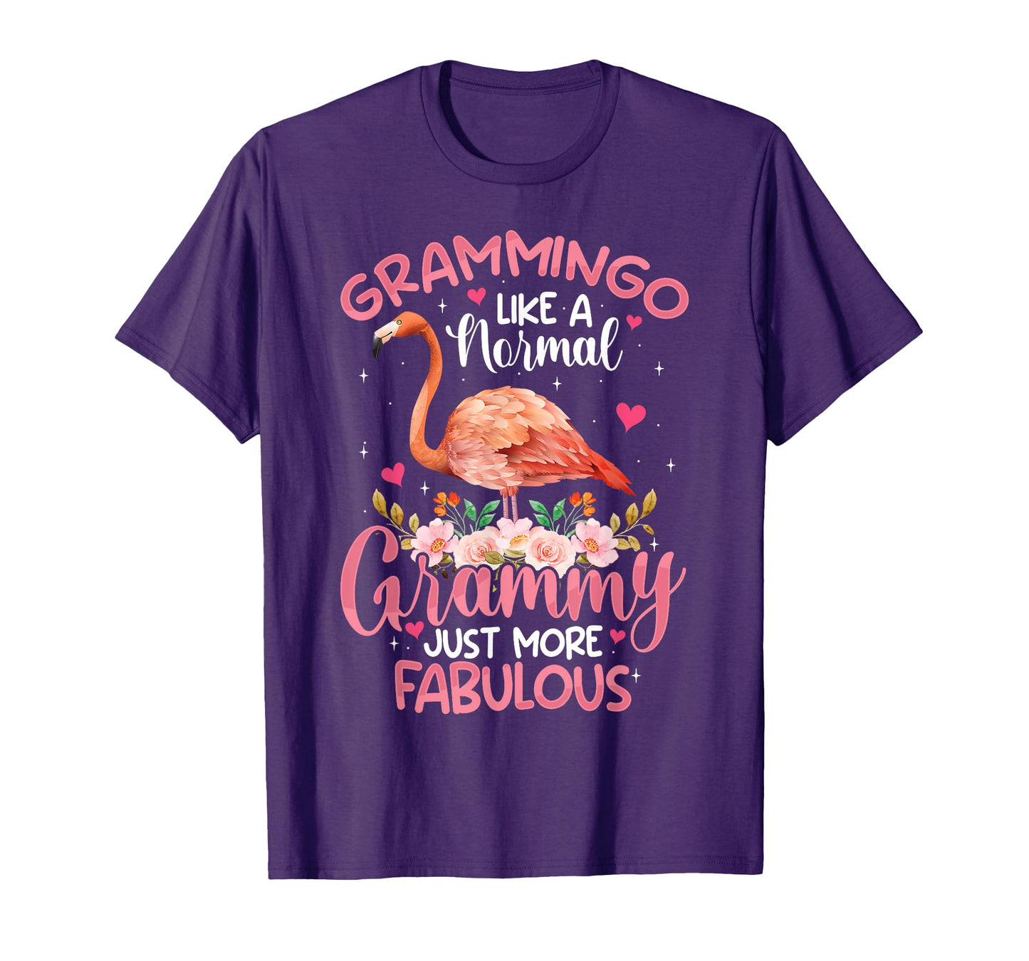 Grammingo like a normal Grammy Funny Flamingo Lover Grandma T-Shirt