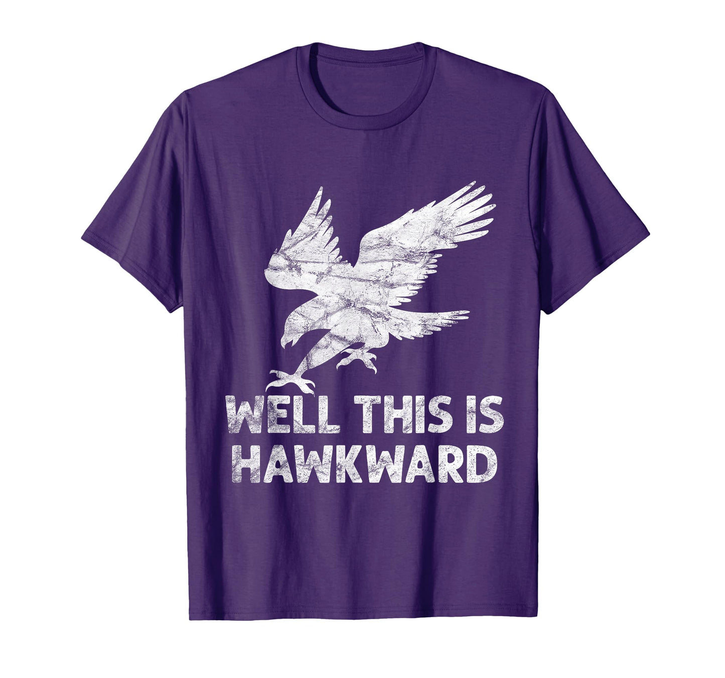 well this is hawkward vintage hawk bird T-Shirt