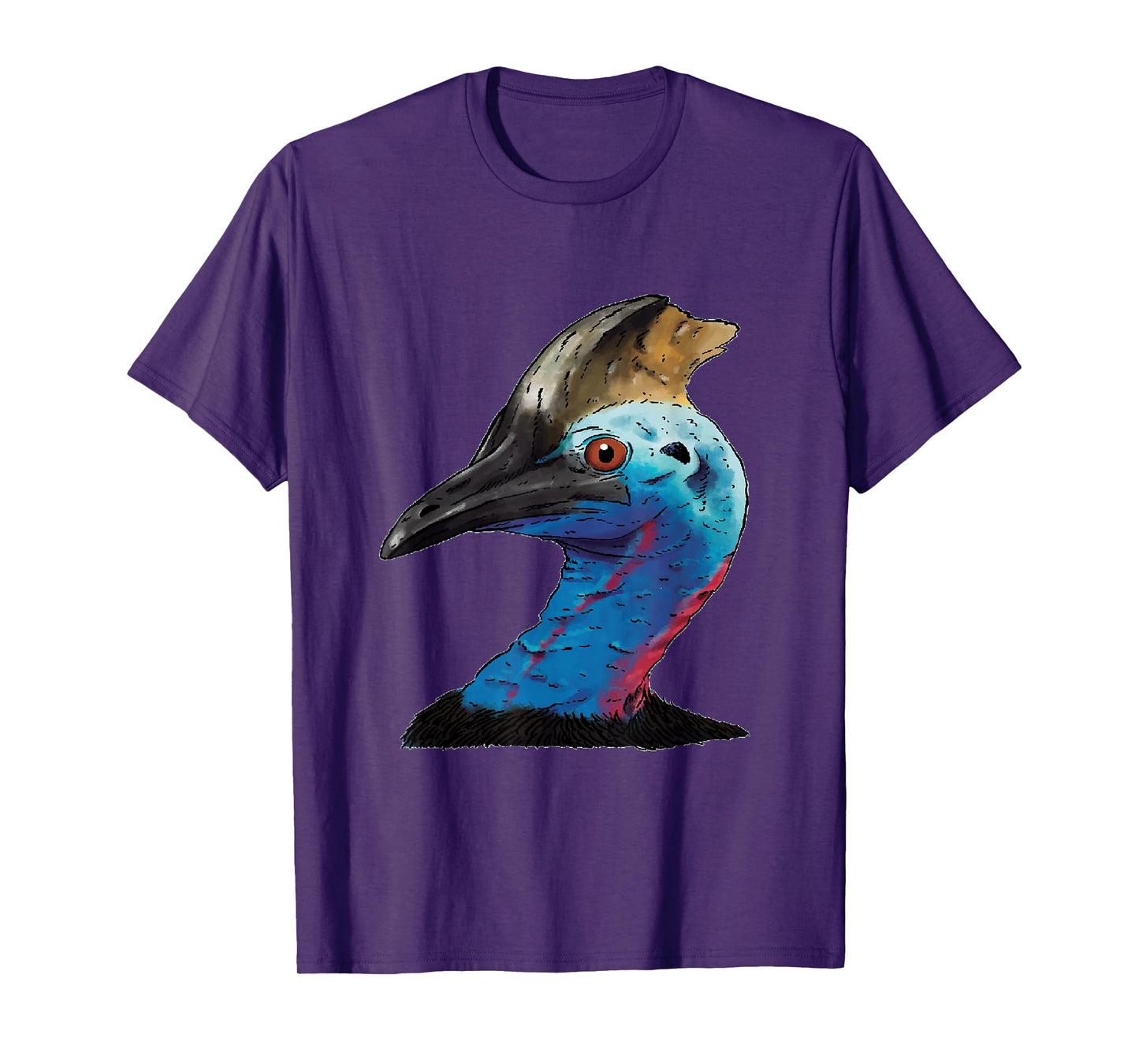 Cassowary Dino Bird Cassowaries Casque Head Cassowary Lover T-Shirt