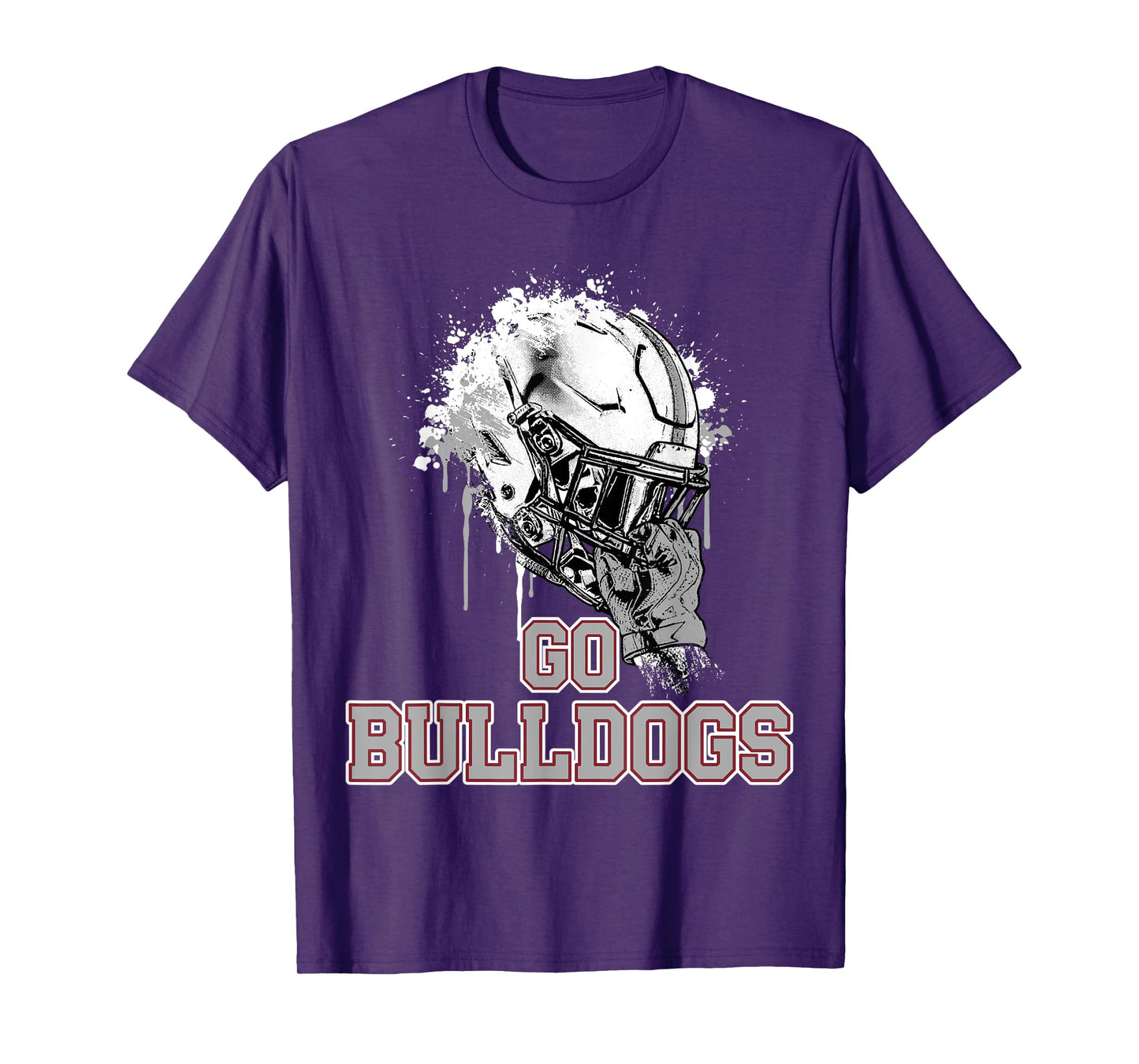 Edmond Memorial Bulldogs Rising Helmet GO! T-Shirt