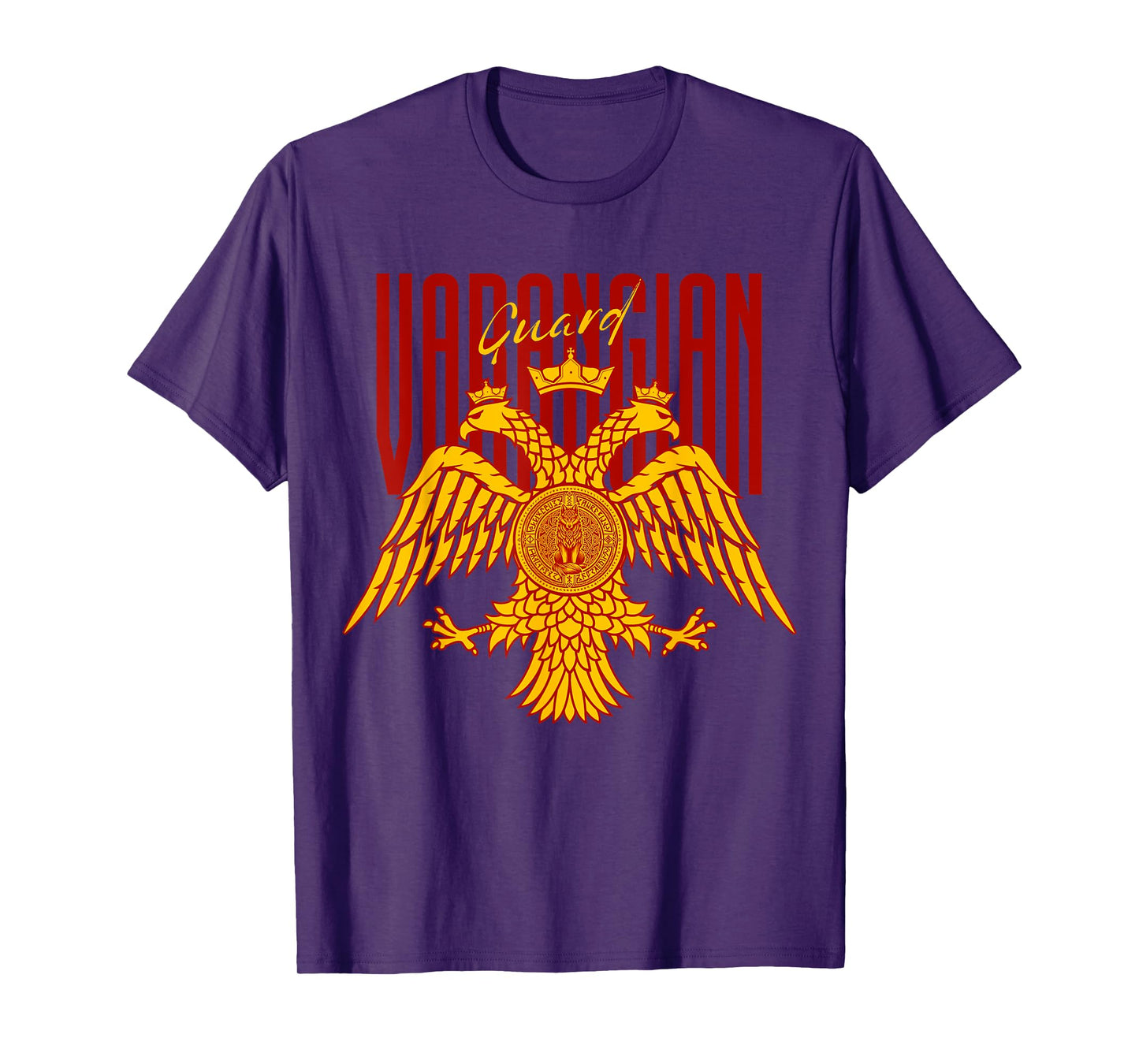 Varangian Guard Byzantine Eagle Emblem Vikings Warriors T-Shirt