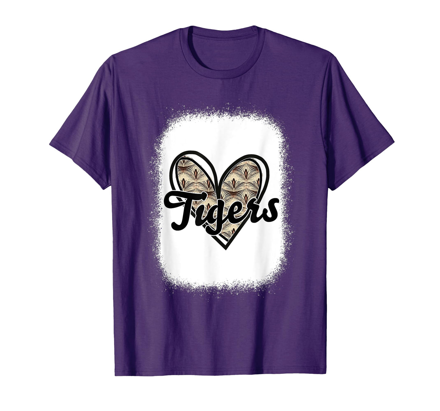 Football Tigers School Sports Fan Team Spirit T-Shirt