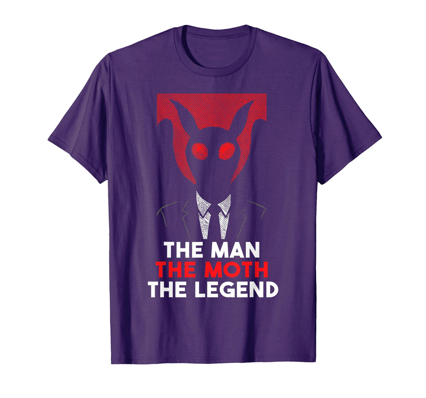 The Man The Moth The Legend Funny Mothman Cryptid Folklore T-Shirt