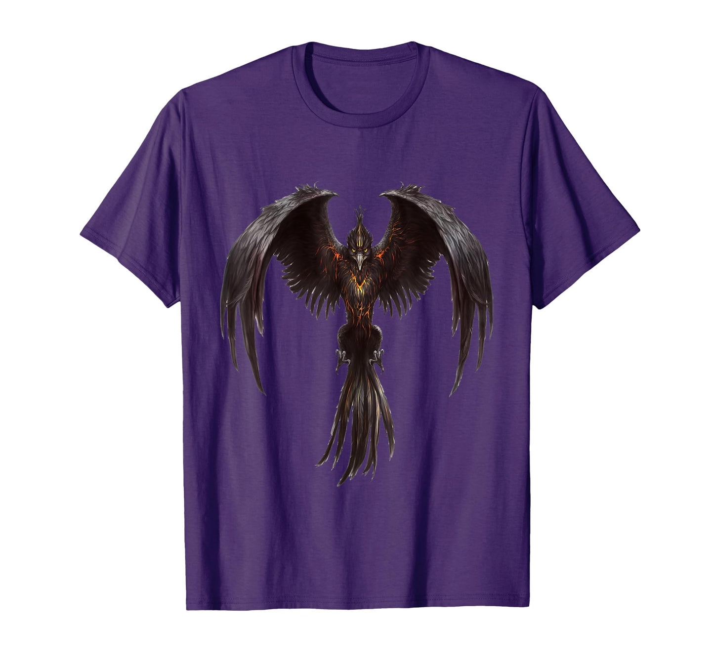 Rising Phoenix Black Fenix Fantasy Bird Phoenix lover gift T-Shirt