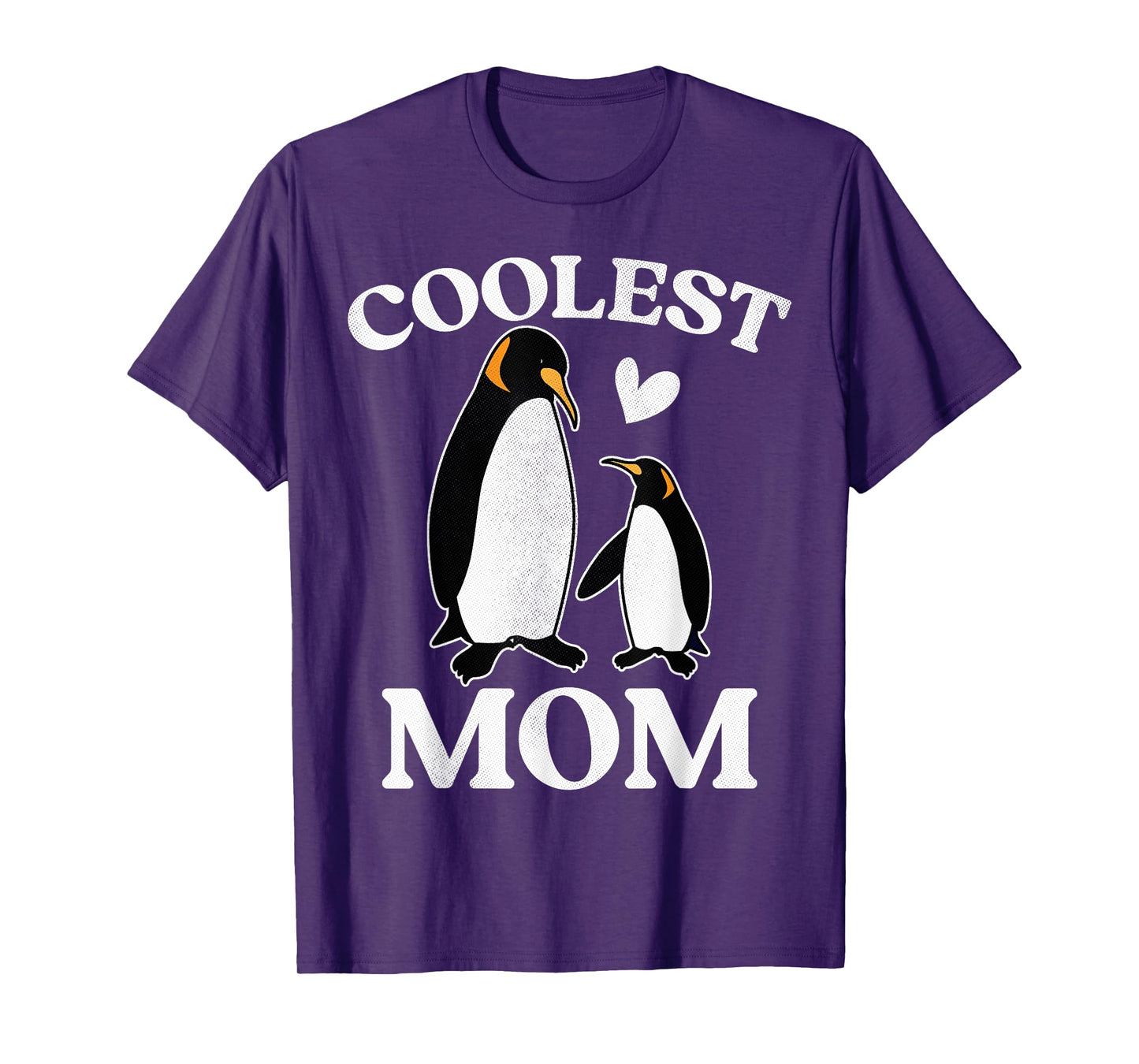 Coolest Mom Women Mothers Day Penguin Lover Mom T-Shirt