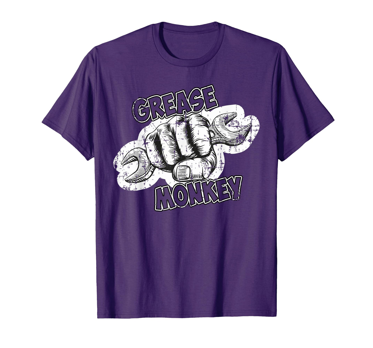 Grease Monkey Wrench Auto Mechanics T-Shirt T-Shirt