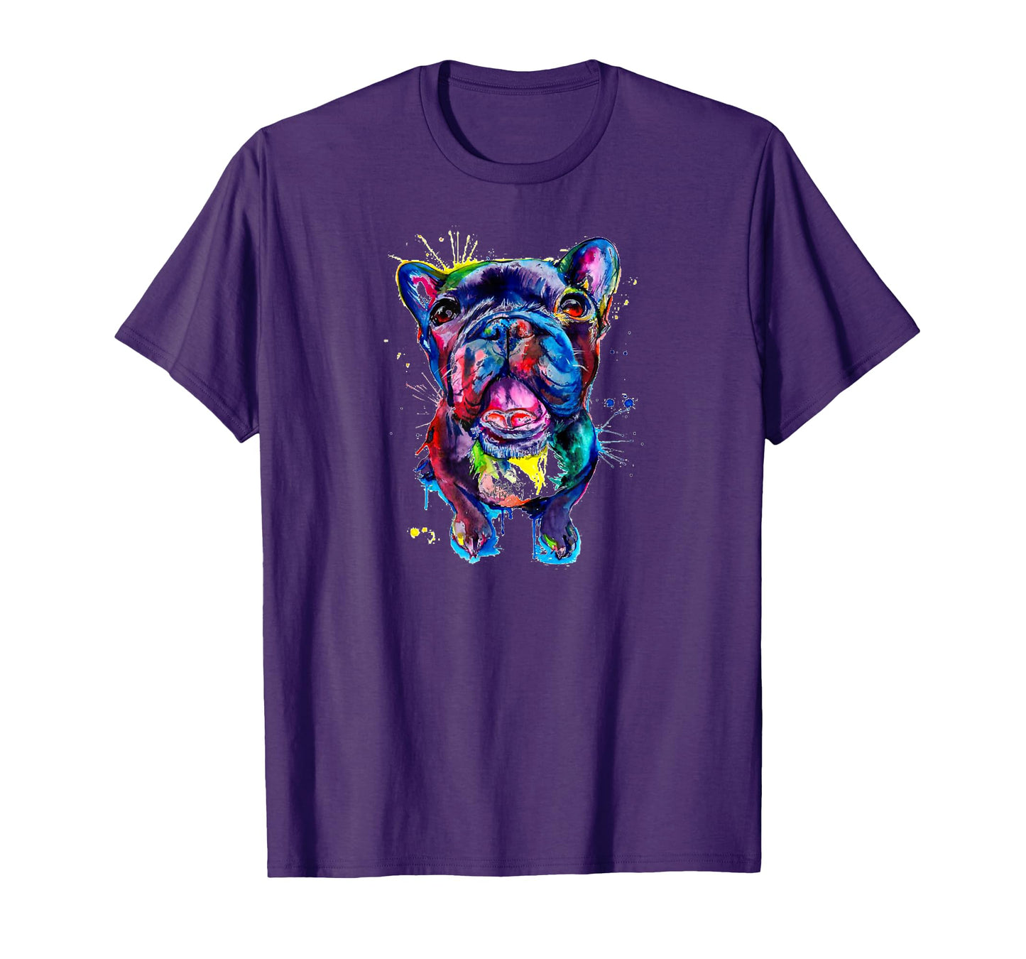 French Bulldog Pug Pit bull Pet Puppy Cute Art T-Shirt Tee T-Shirt