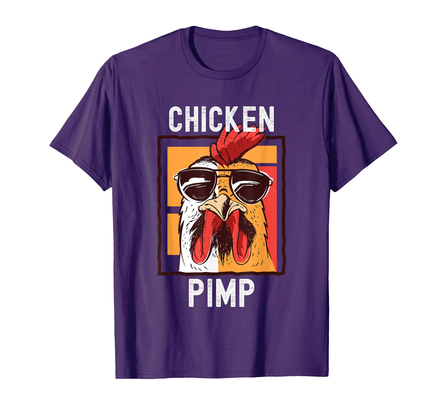 Chicken Pimp, Retro Vintage Farm Chicken Lover Gift T-Shirt