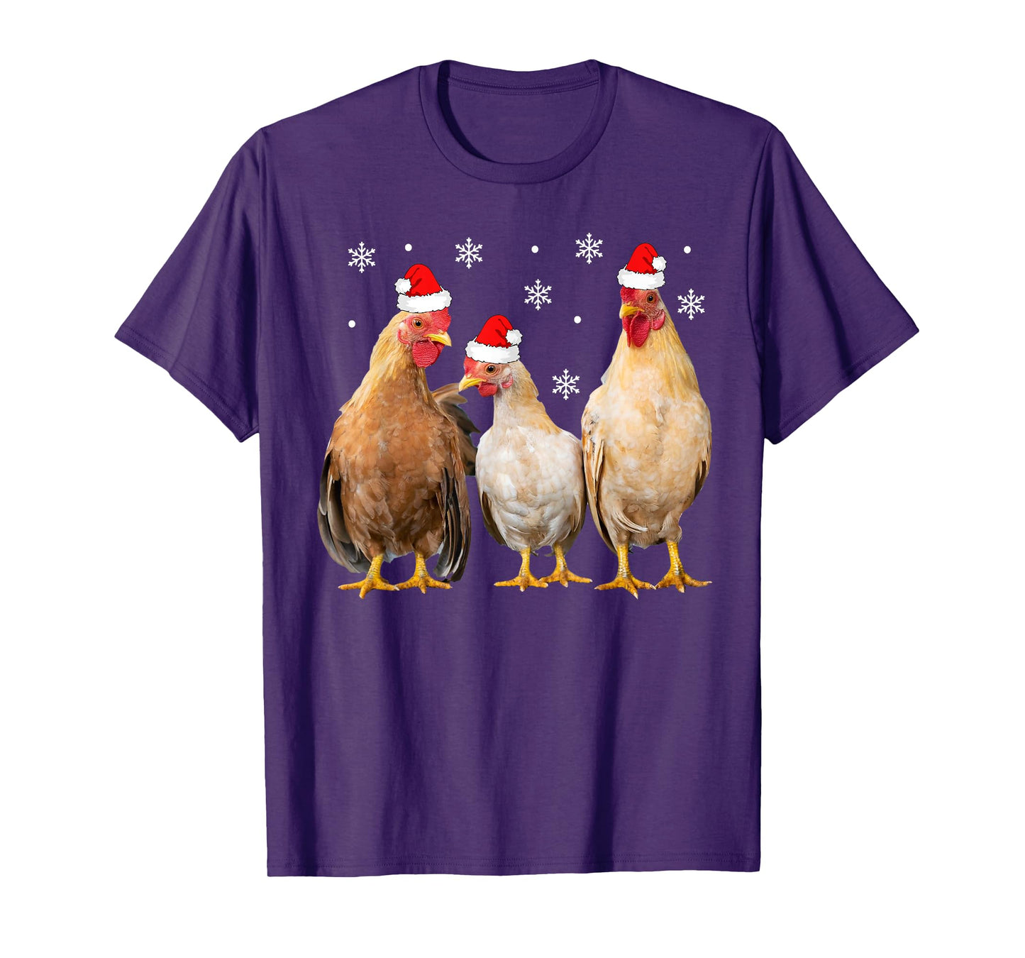Christmas Chicken Shirt Kids Matching Family Chicken Pajamas T-Shirt