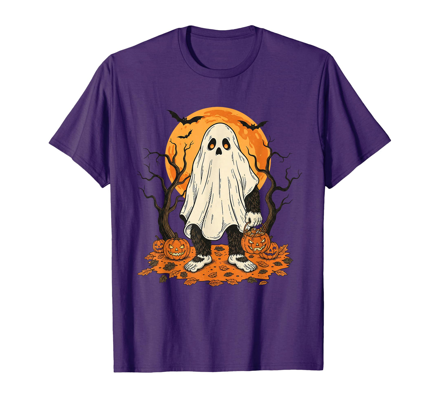 Funny Halloween Rocking Sasquatch Bigfoot Halloween T-Shirt