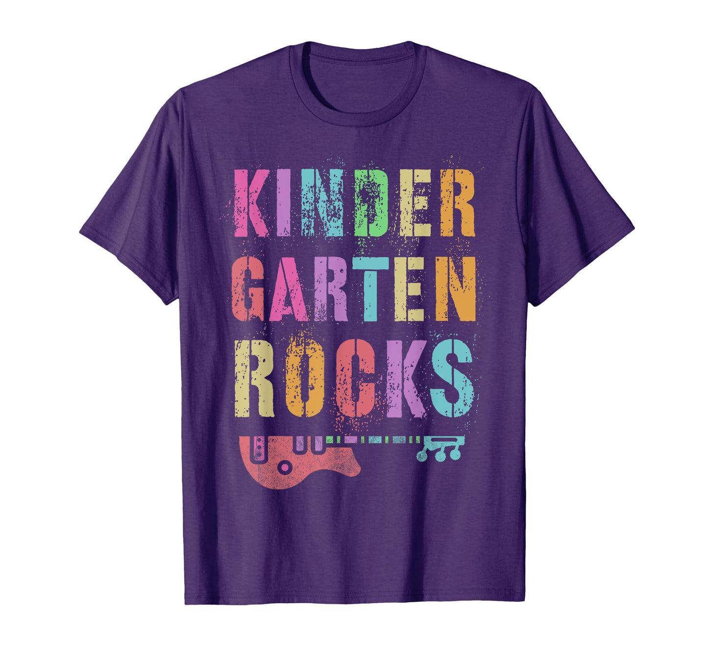 KINDERGARTEN ROCKS Teacher Crew Rock Star Kinder Team T-Shirt