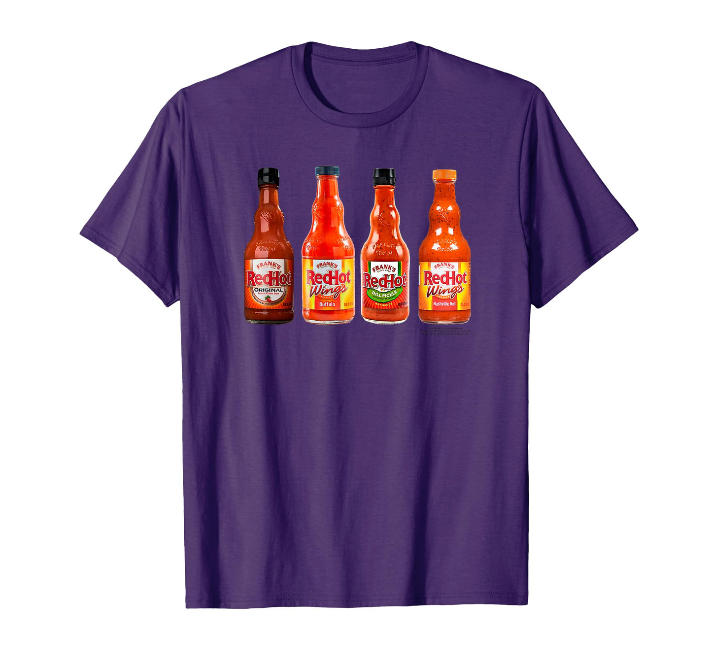 Frank's RedHot Bottles of Hot Sauce Funny T-Shirt