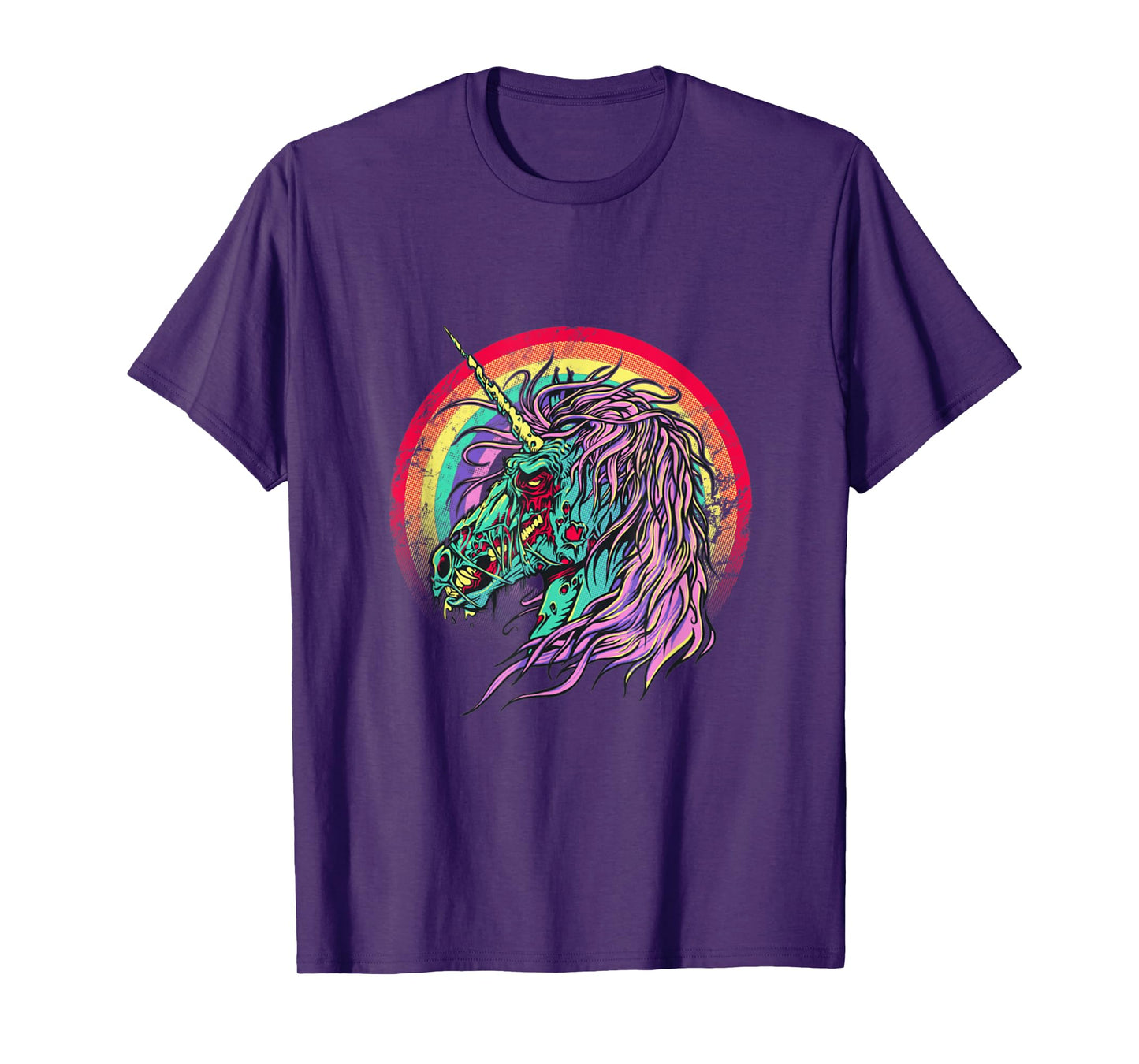 Zombie Unicorn Unicorn Halloween T-Shirt