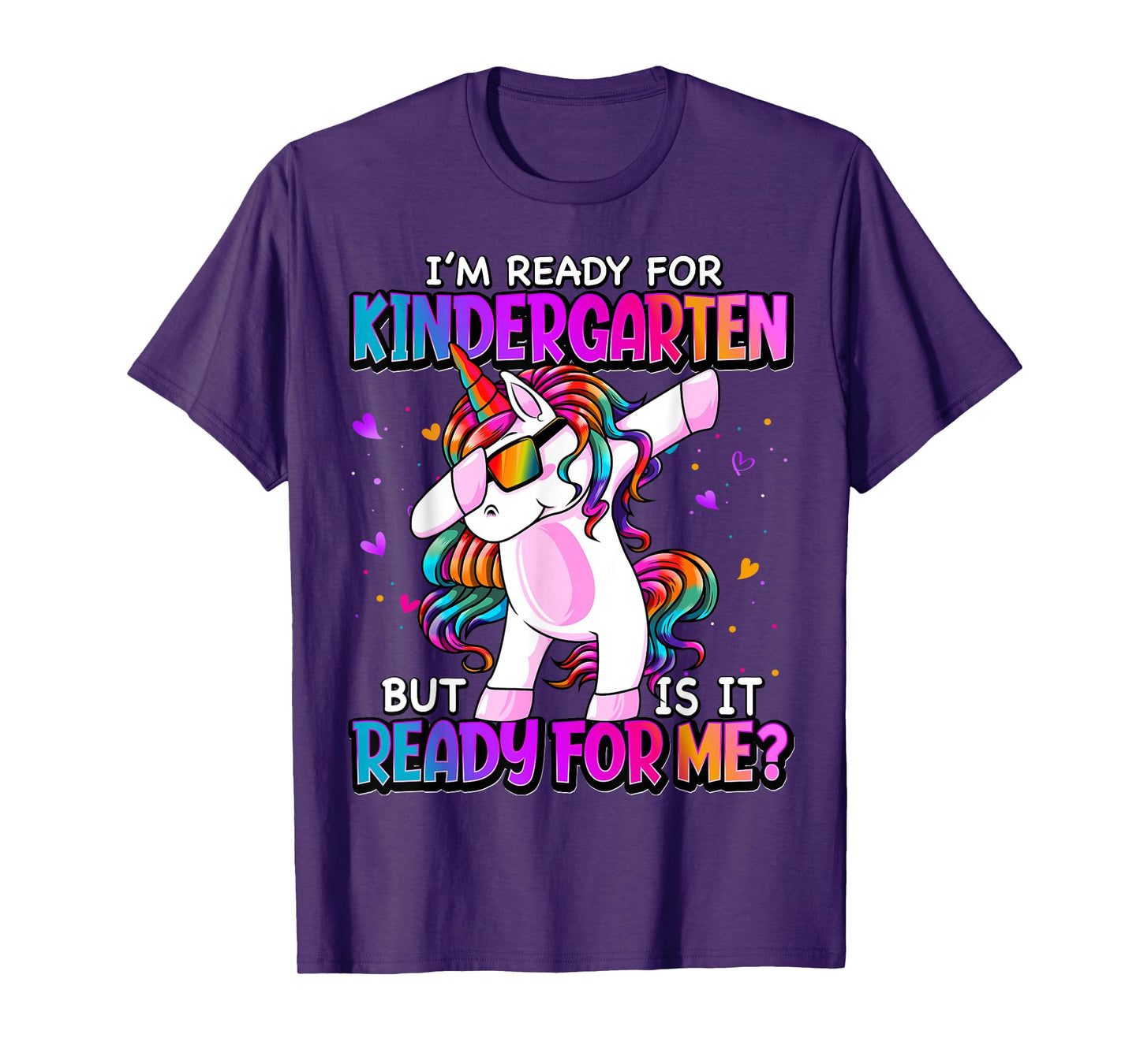 I'm Ready For Kindergarten Back To School Kindergarten Girls T-Shirt