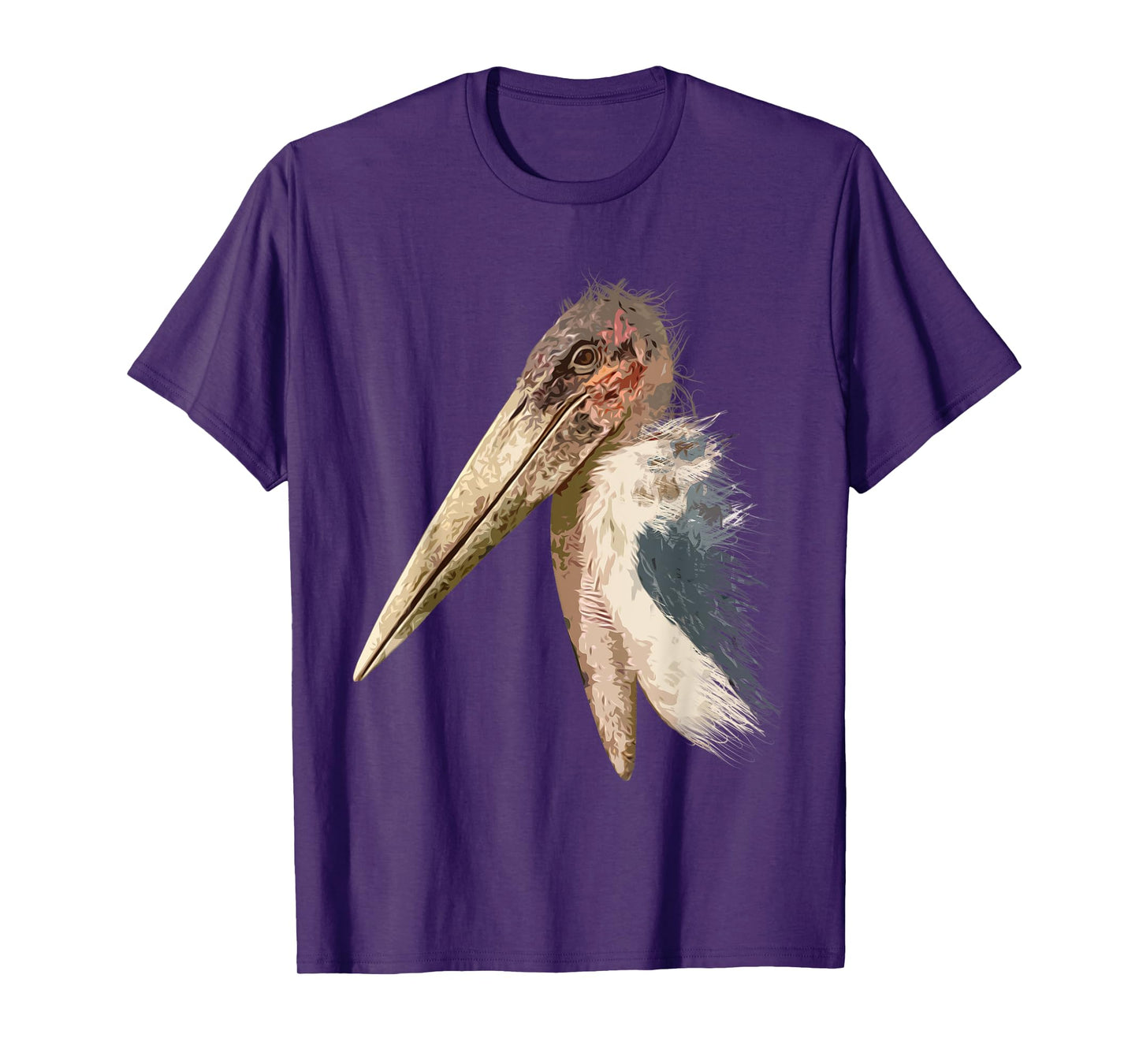 Marabou Stork African Undertaker Bird T-Shirt