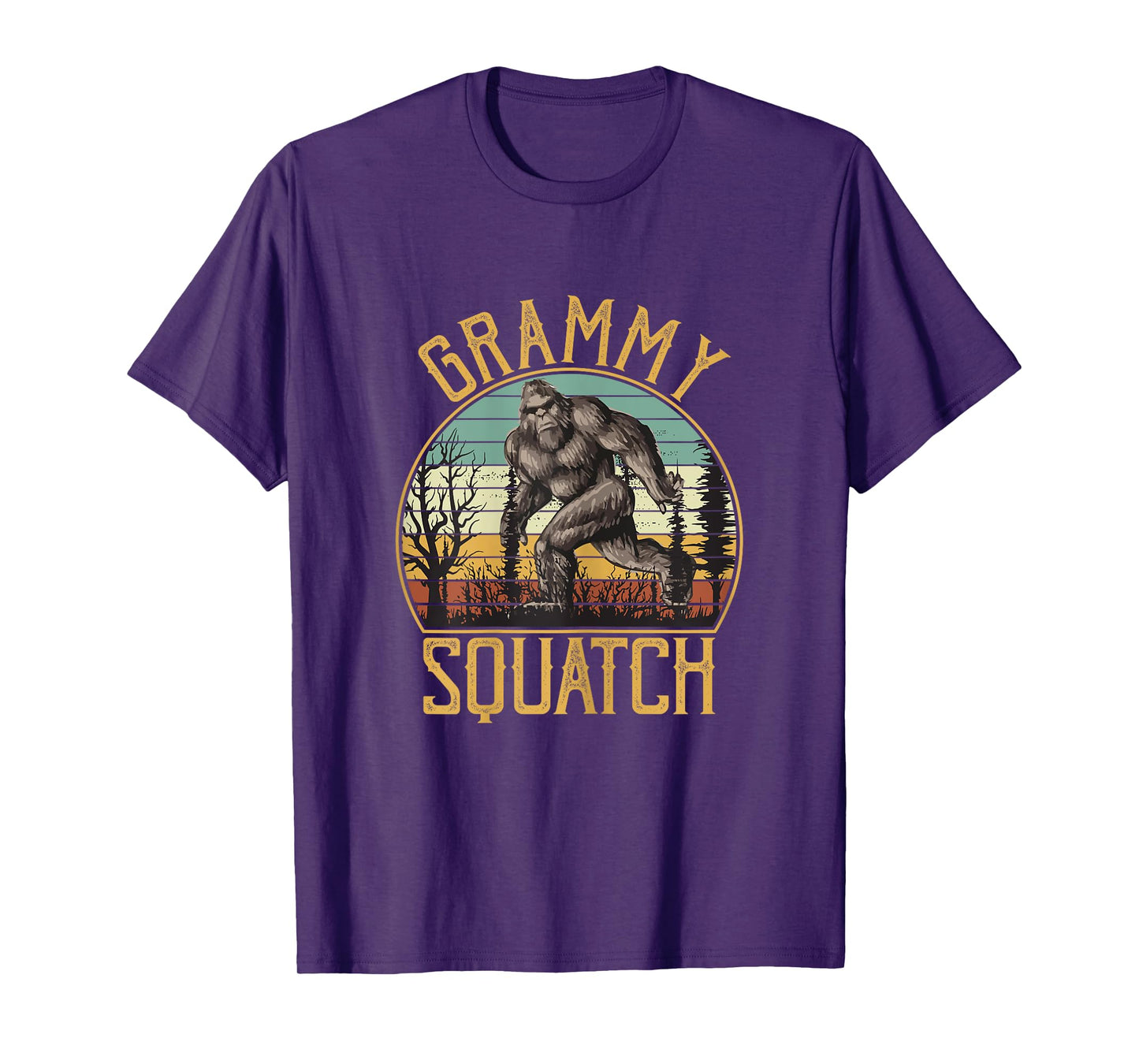 Grammy Squatch Bigfoot Grandma Sasquatch Family Matching T-Shirt