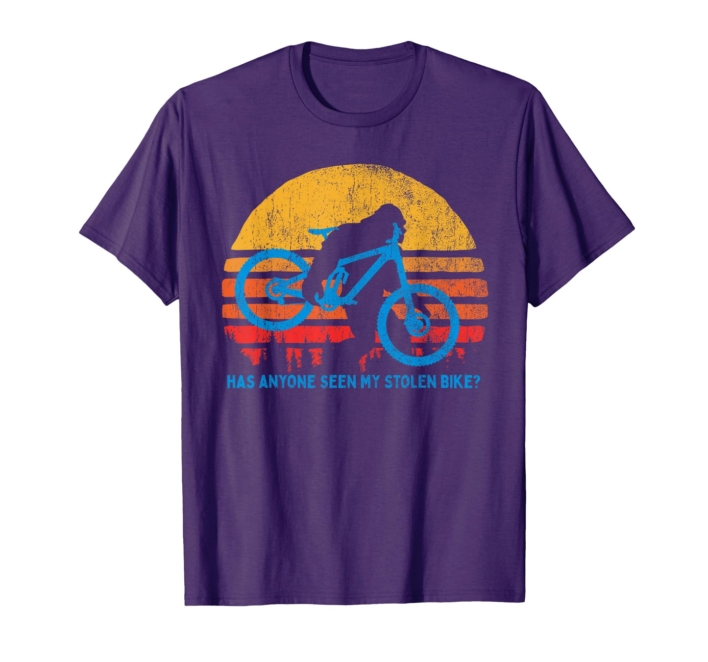 Bigfoot - Stolen Bike MTB Graphic T-Shirt