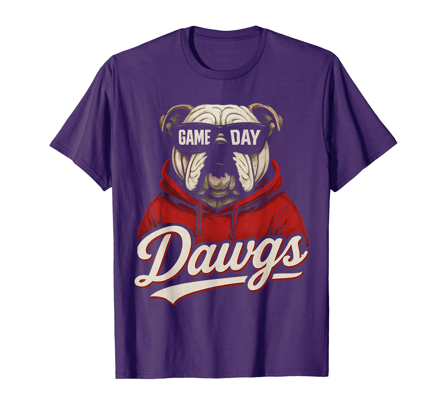 Bulldog Graphic Dawgs Men Women Kid Boy Girl T-Shirt