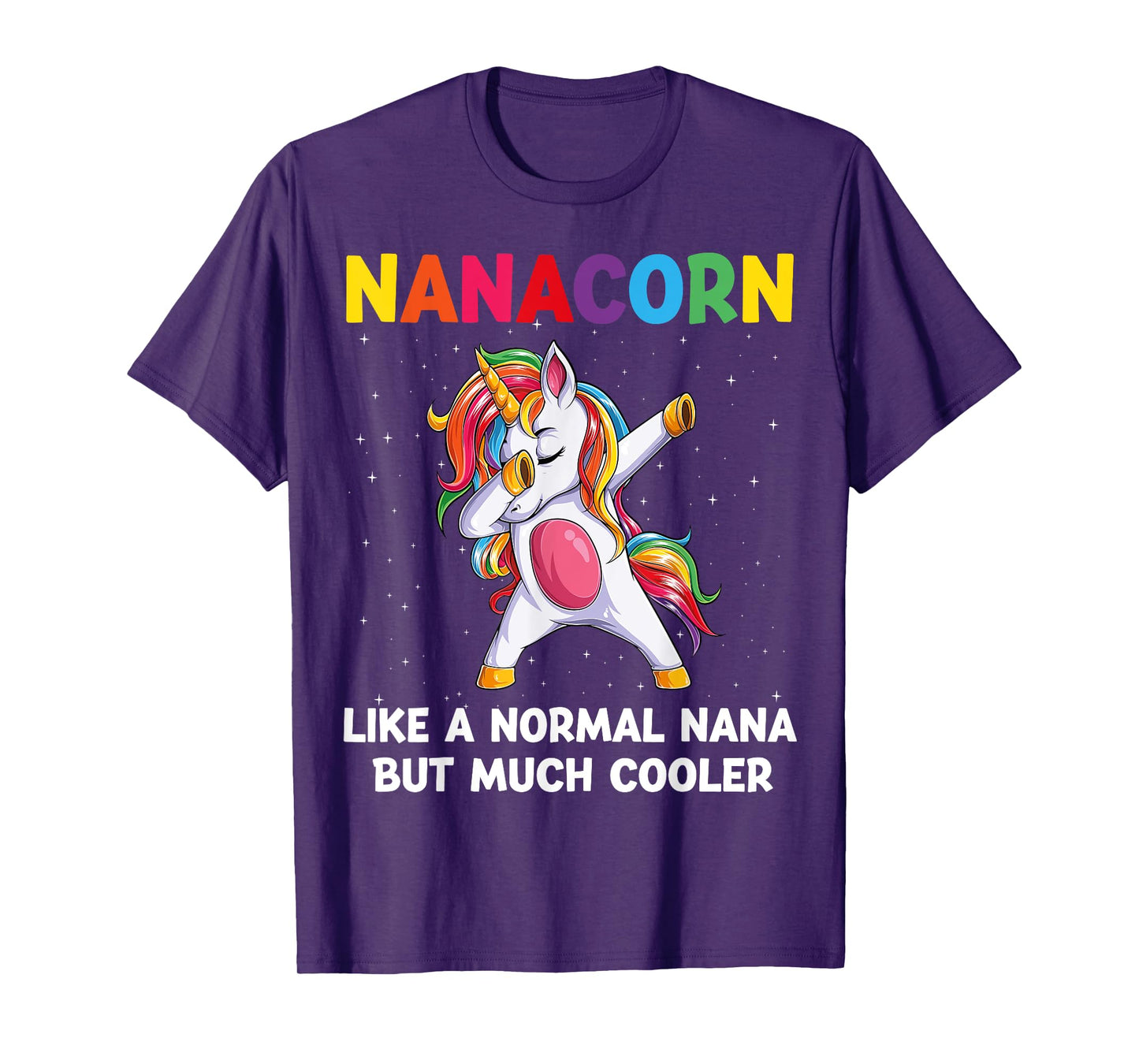 NanaCorn Nana Unicorn Birthday Family Matching Bday Party T-Shirt