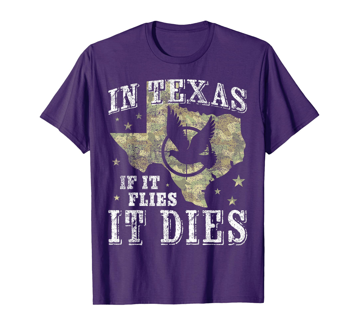 Texas Dove Hunting Season - It Flies It Dies - Dove Hunter T-Shirt