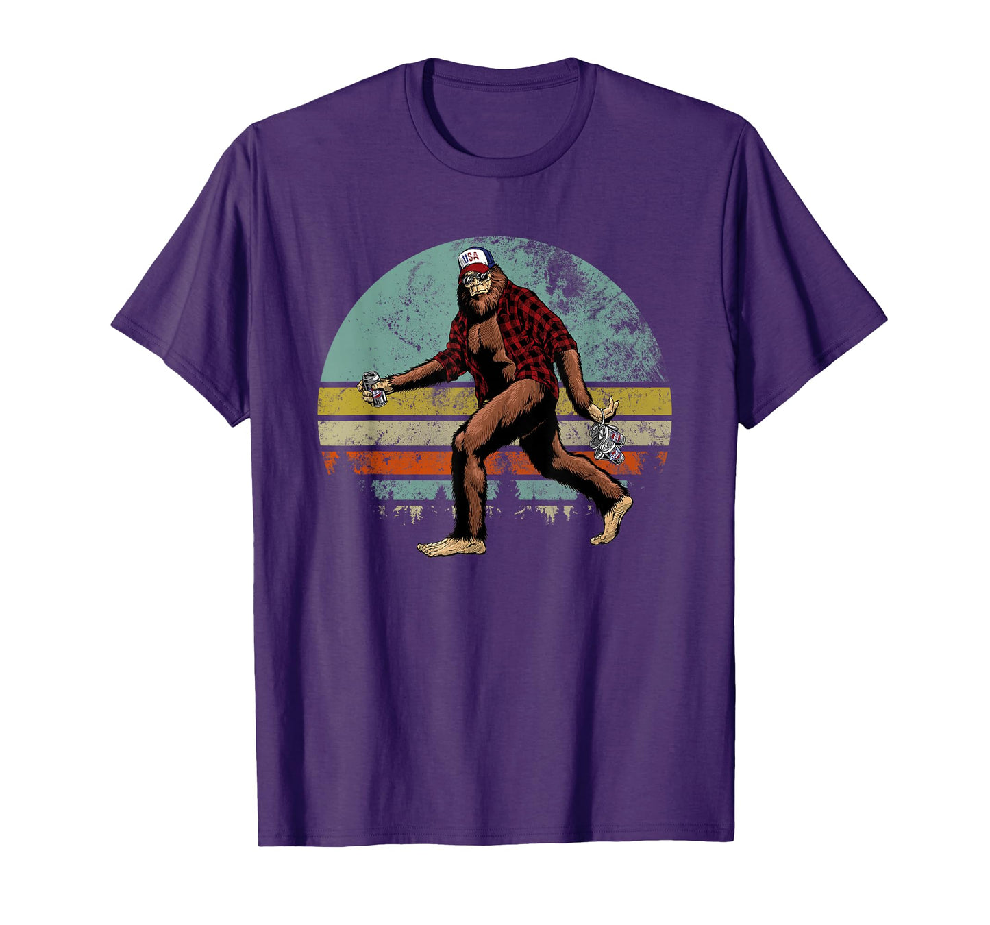 Bigfoot Loves Beer - Beer Me - Funny Bigfoot Beer Sasquatch T-Shirt