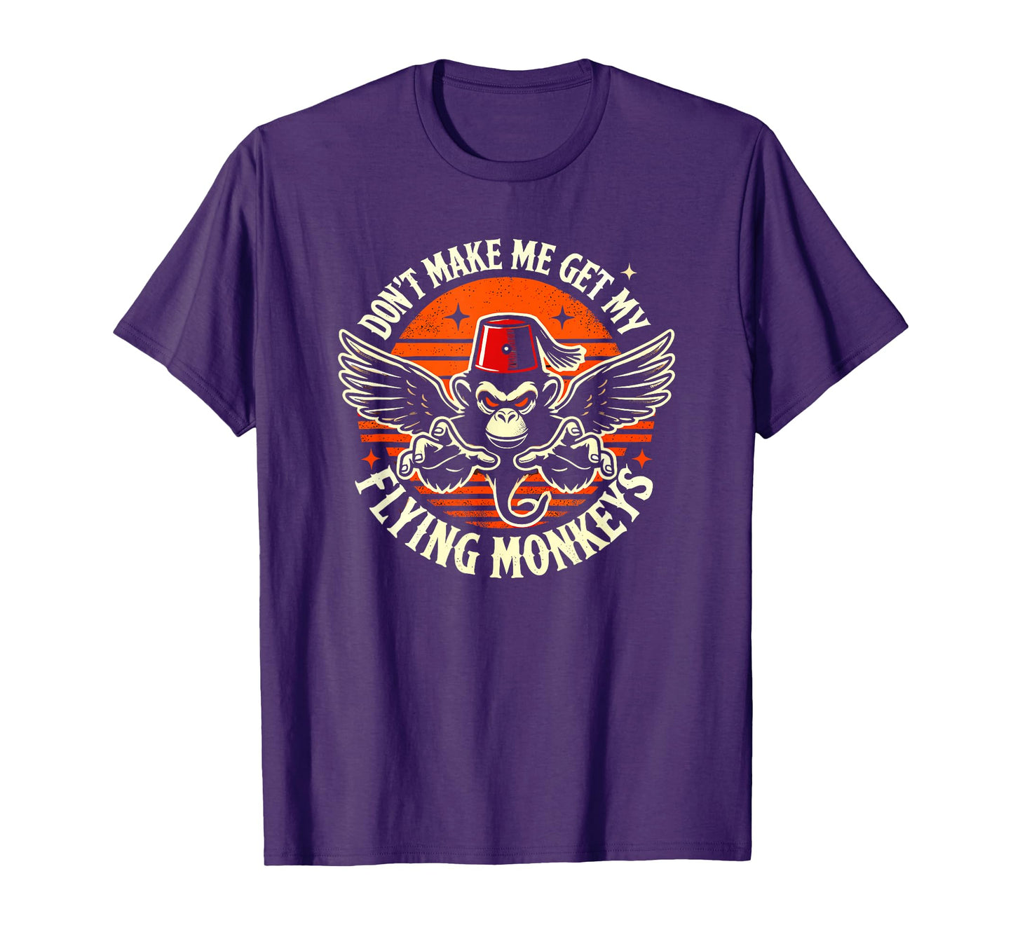Dont Make Me Get My Flying Monkeys Halloween T-Shirt