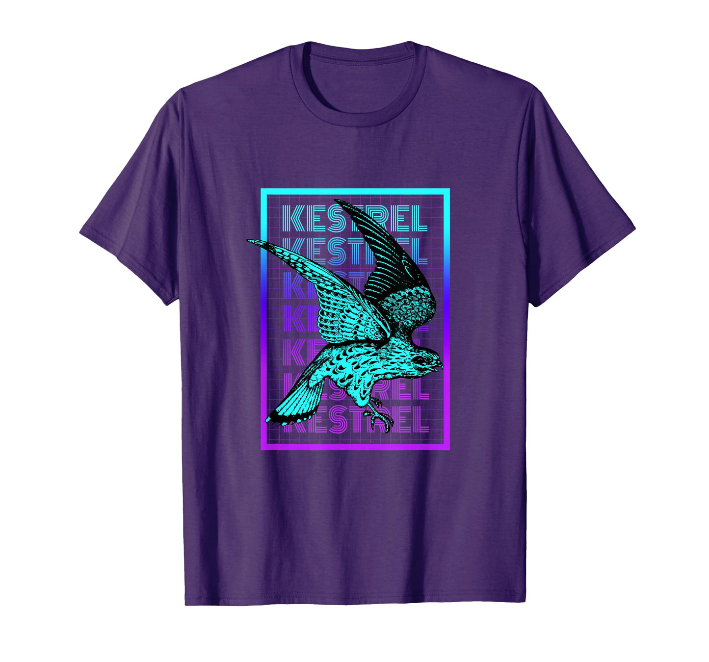 Kestrel Bird Vintage Retro Kestrel T-Shirt