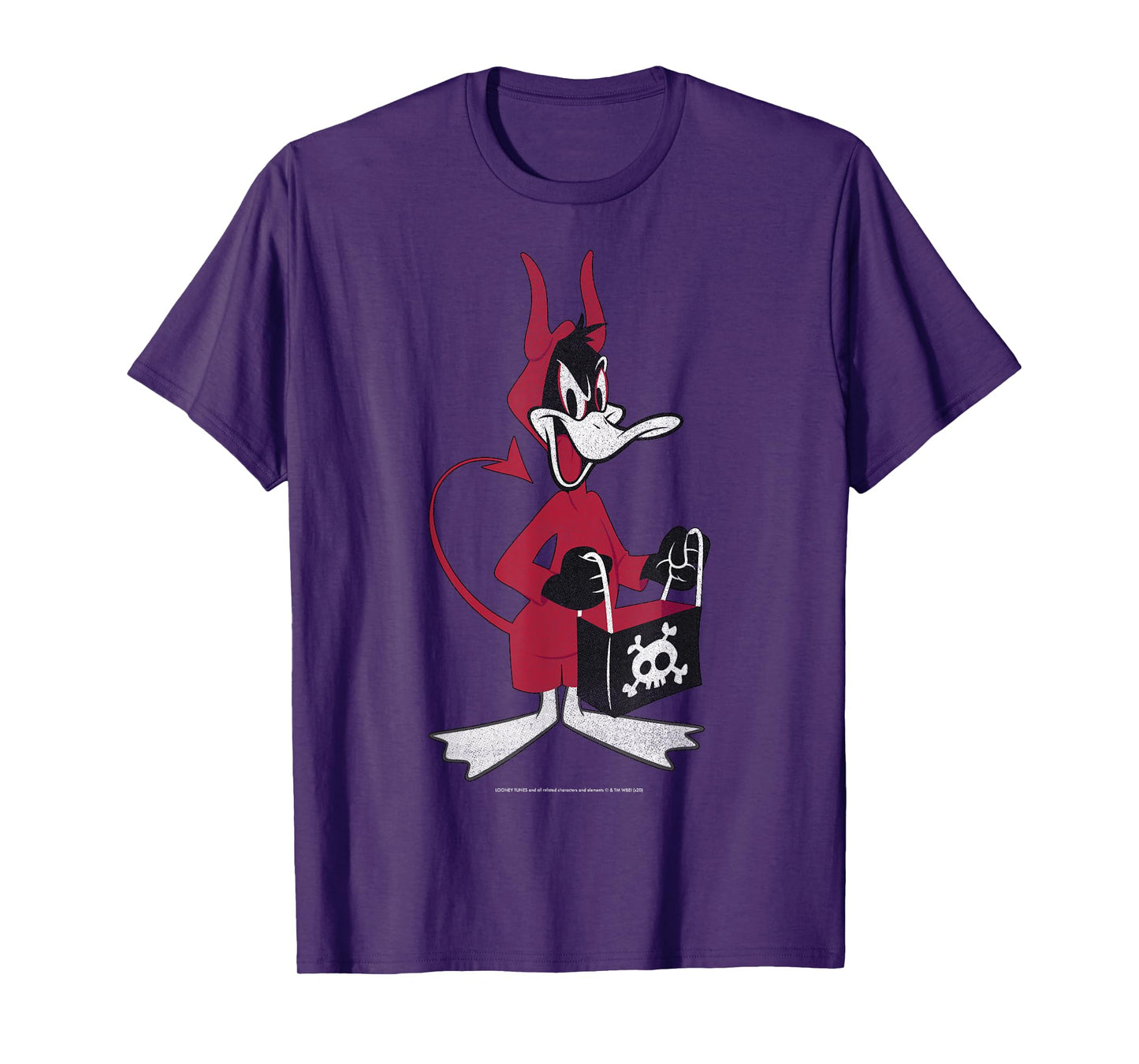 Looney Tunes Daffy Devil Costume Halloween T-Shirt