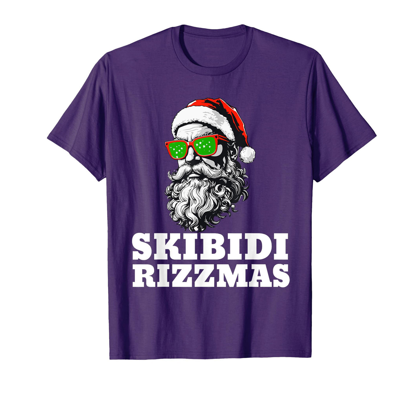 Skibidi Rizzmas - Santa Bruh Christmas Tee Rizz the Season T-Shirt