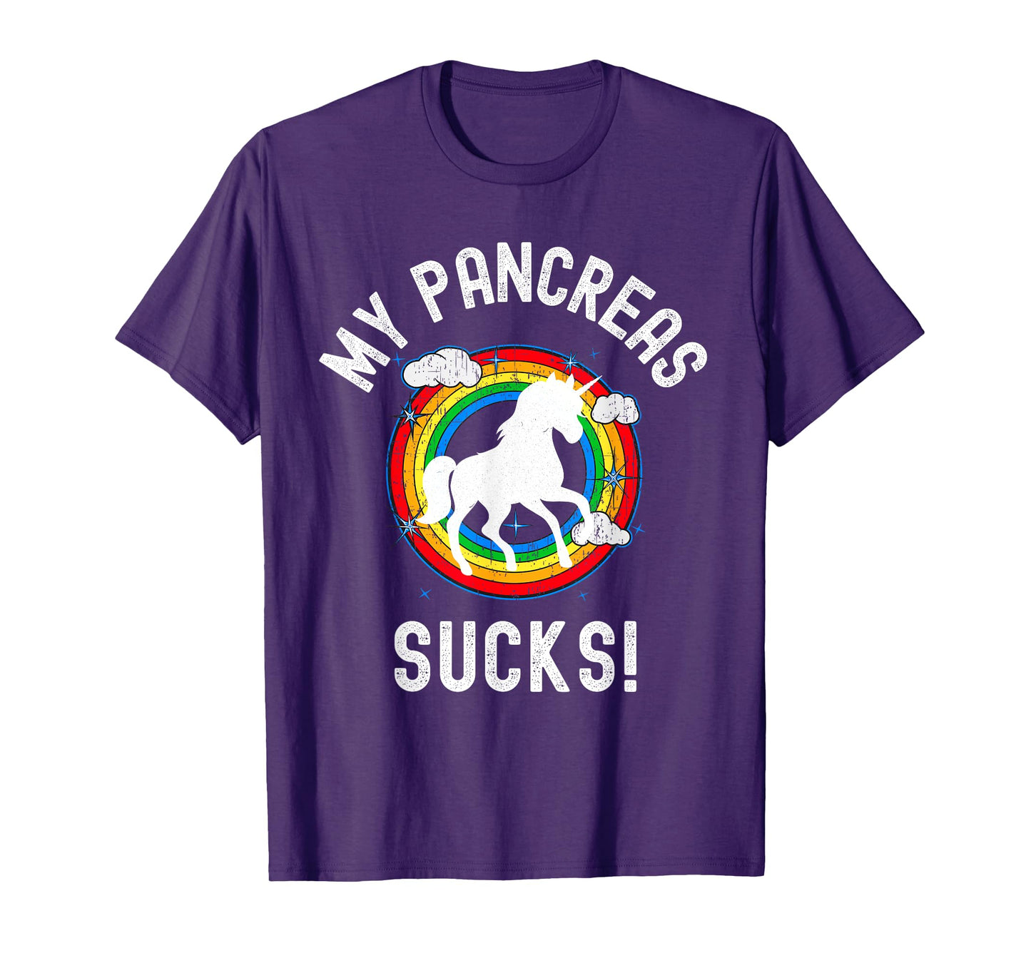 My Pancreas Sucks! Funny Type One Diabetes Diabetic Gift T-Shirt