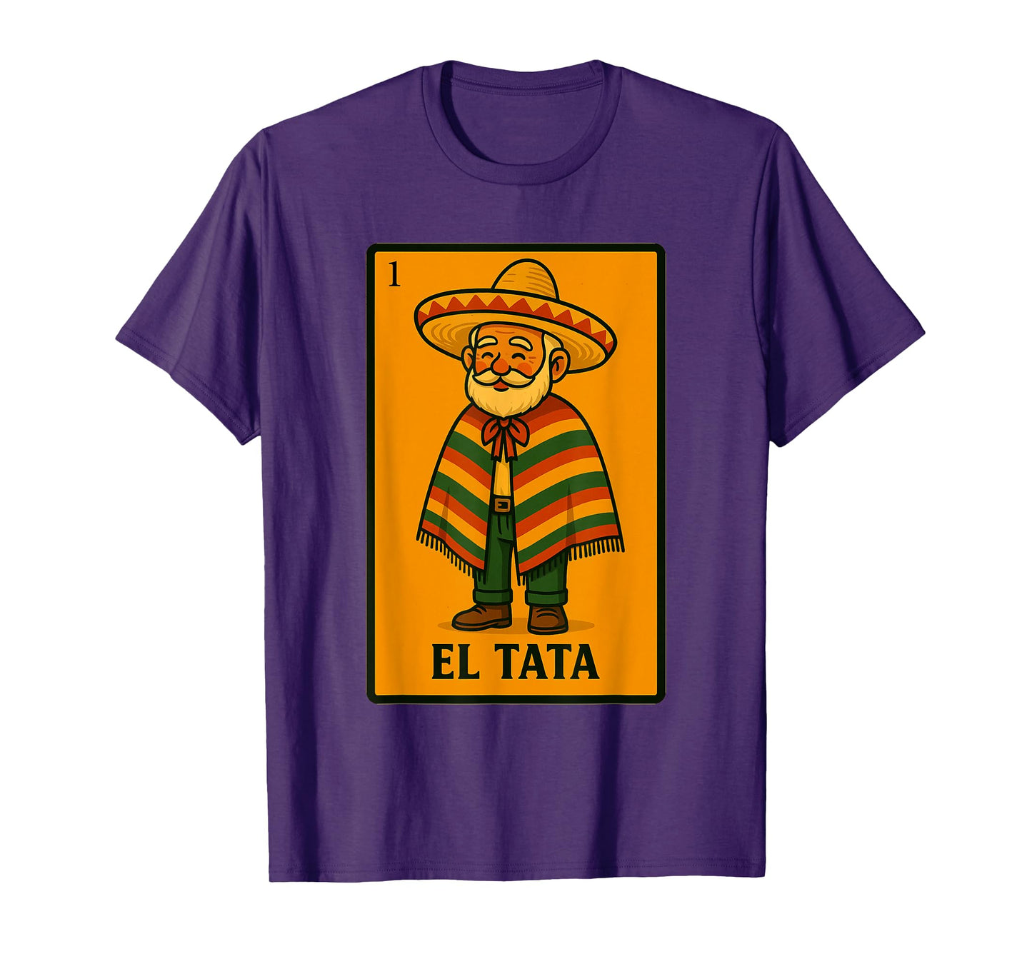 El Abuelo Spanish-Mexican Bingo Funny Gifts - El Tata T-Shirt