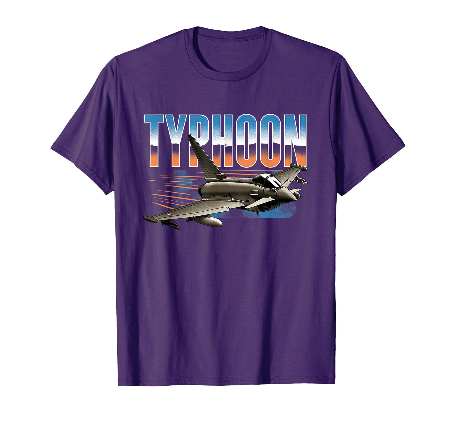 Military Warbird Airplane Typhoon T-Shirt