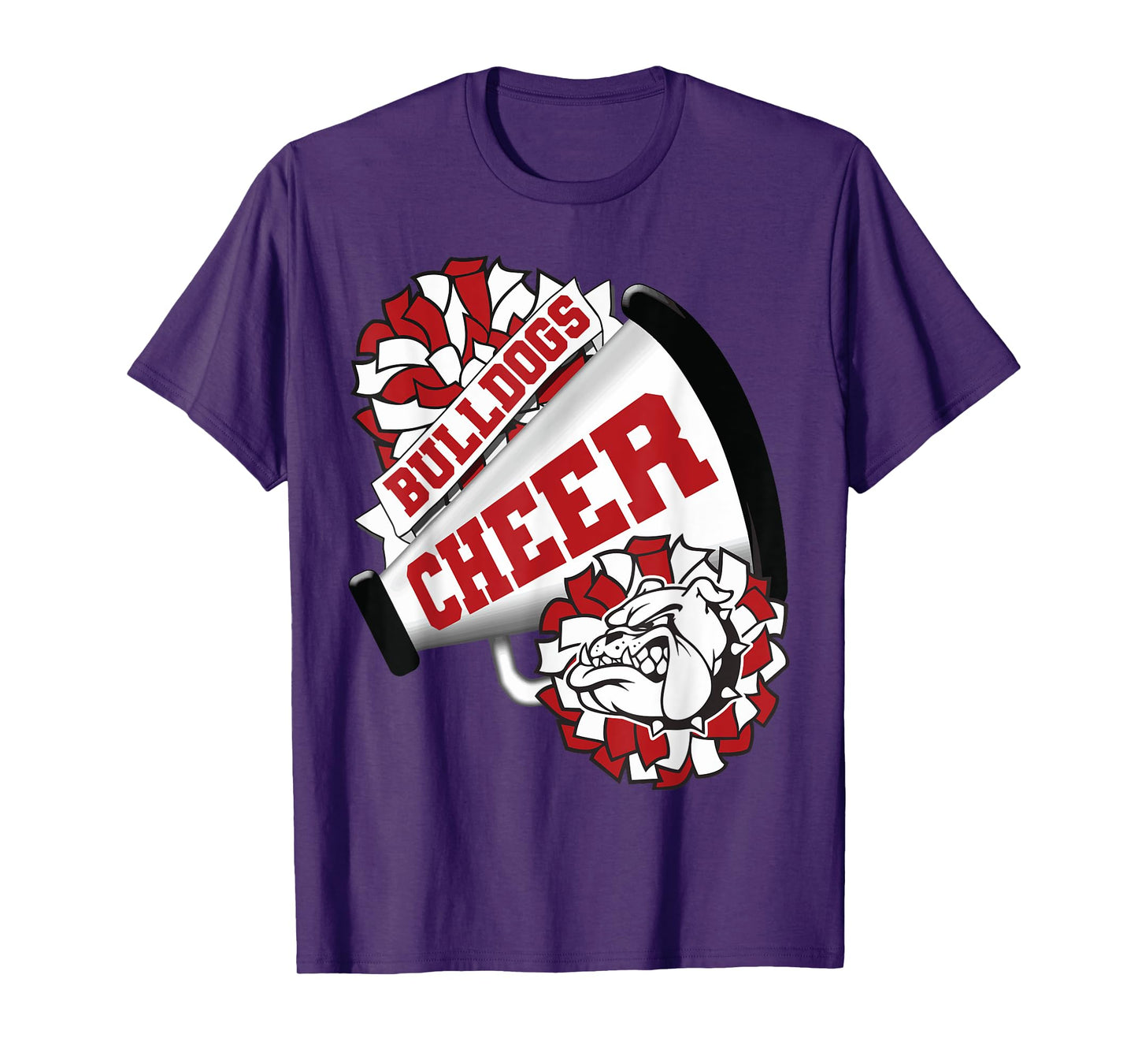 Dog Cheer Back To School Spirit Cheerleading T-Shirt
