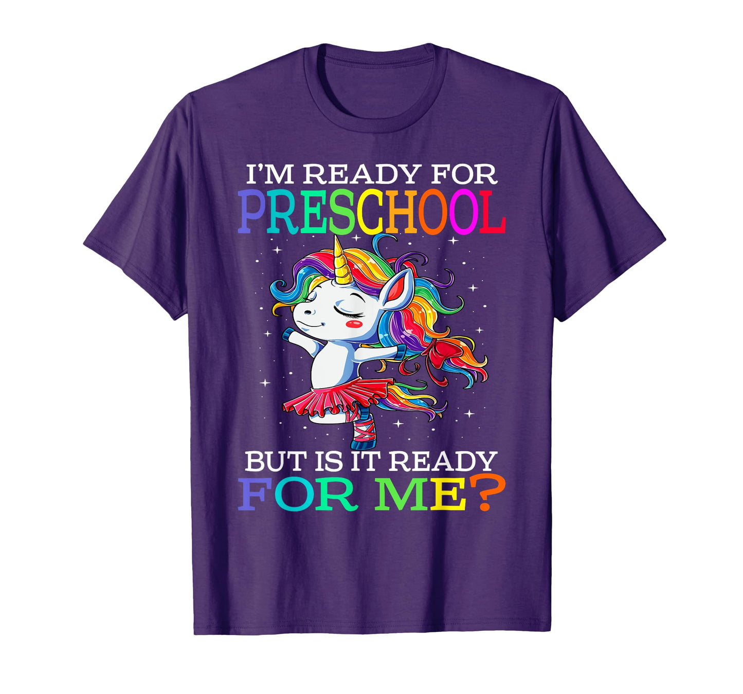 I'm Ready For Preschool Unicorn T-Shirt